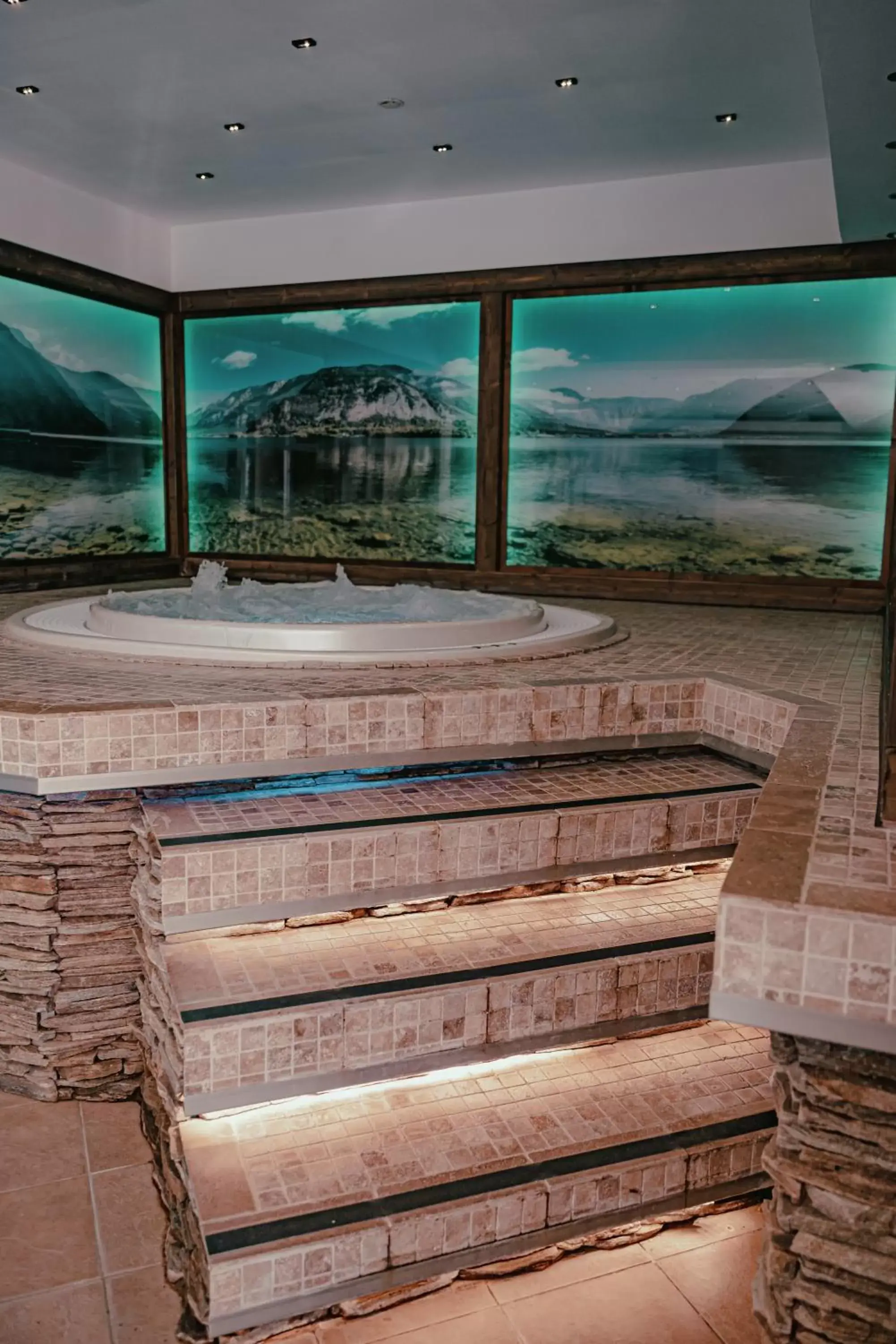 Hot Tub in Hotel Carpathia