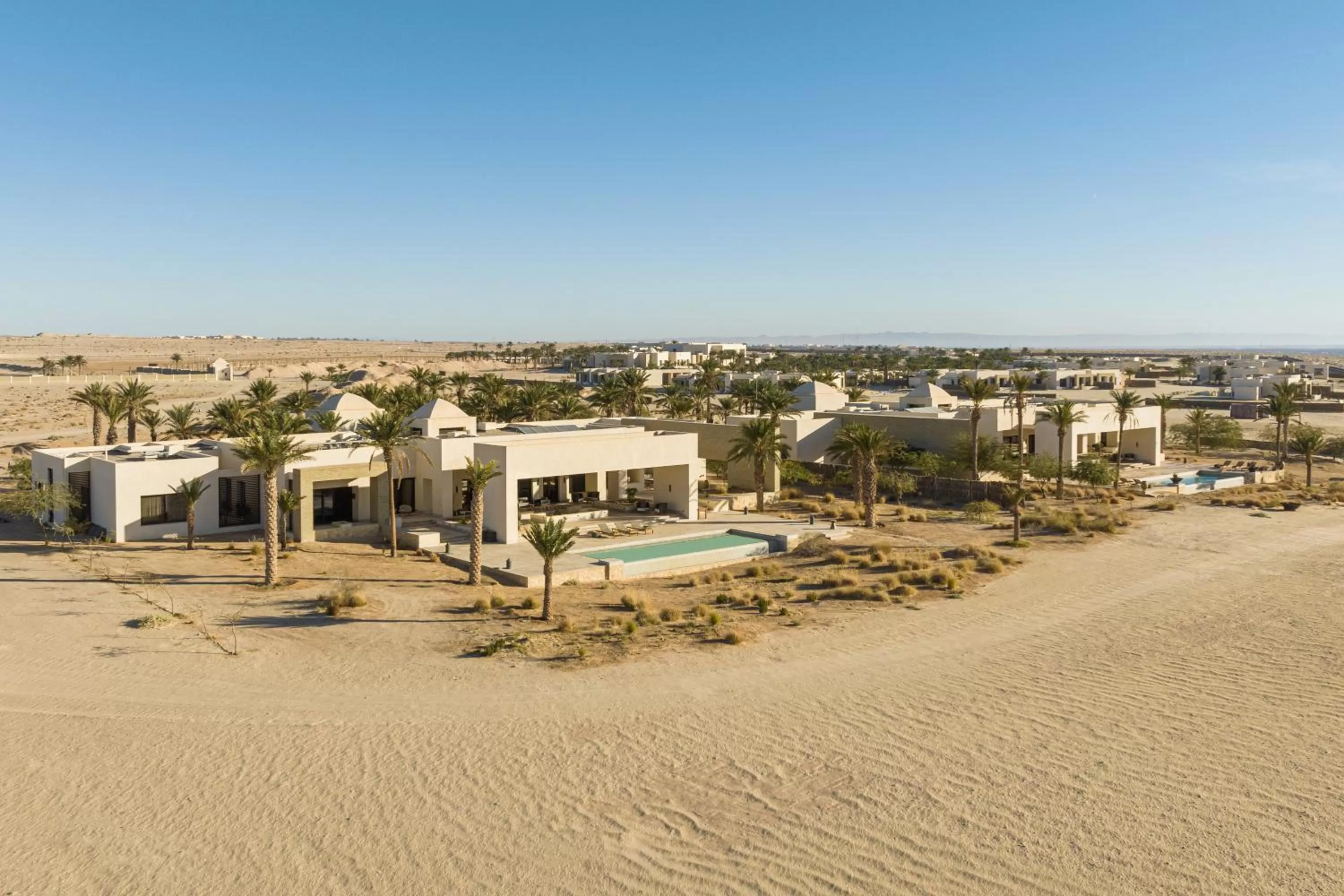 Property building in Anantara Sahara-Tozeur Resort & Villas