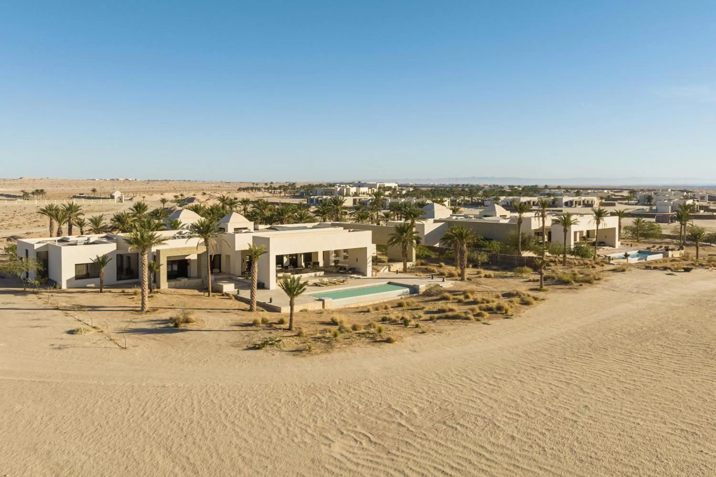 Property building in Anantara Sahara-Tozeur Resort & Villas Property building in Anantara Sahara-Tozeur Resort & Villas