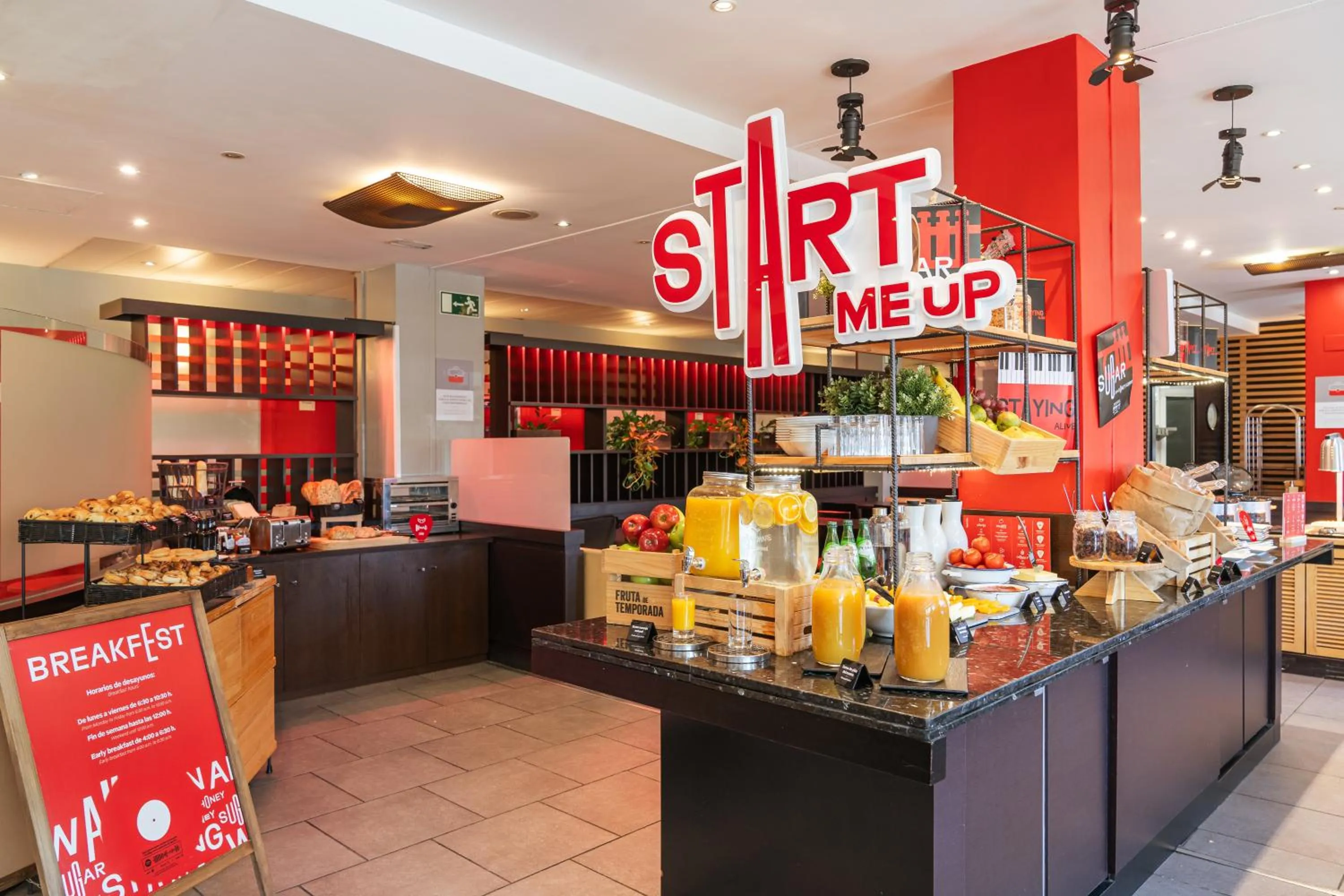 Breakfast in Ibis Madrid Alcorcon Tresaguas