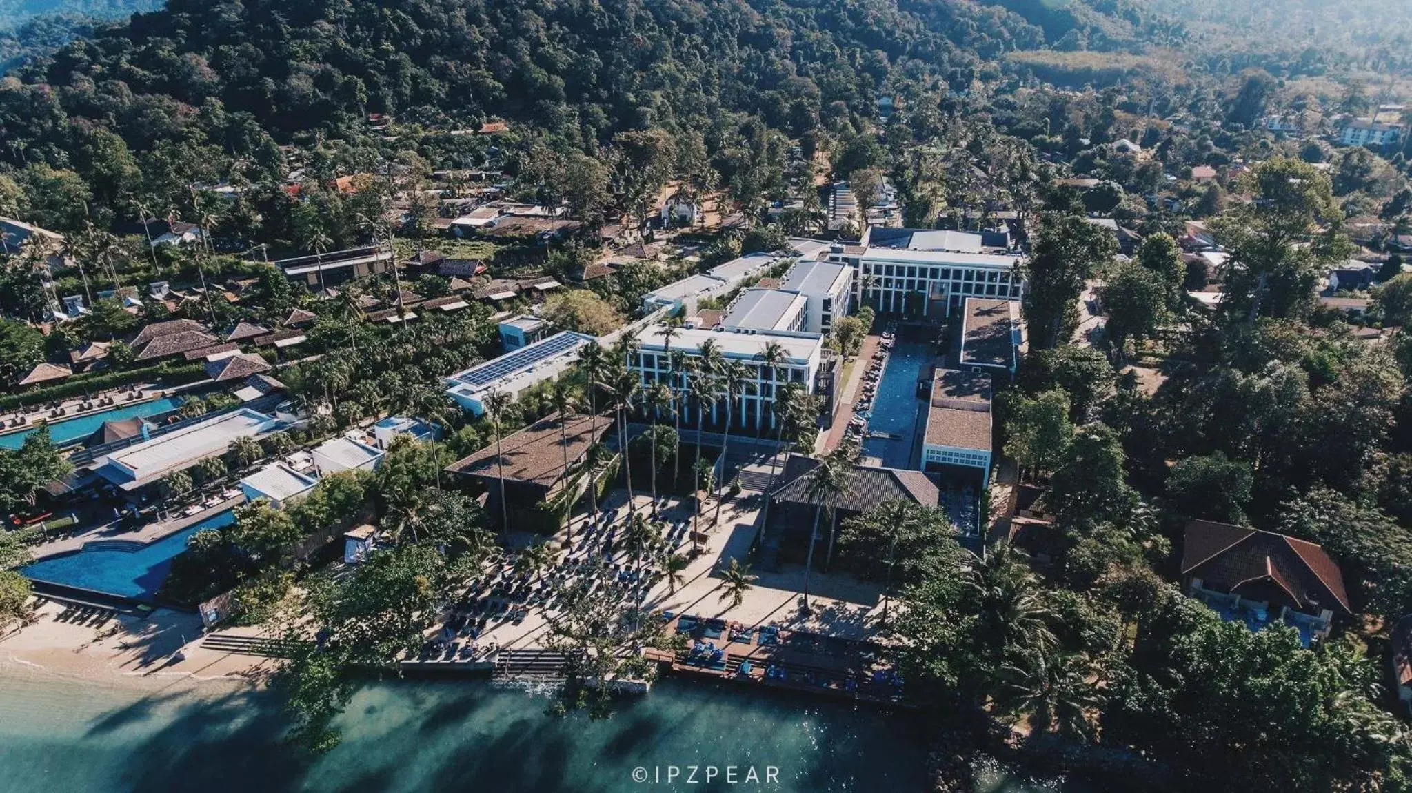 View (from property/room), Bird's-eye View in Awa Resort Koh Chang