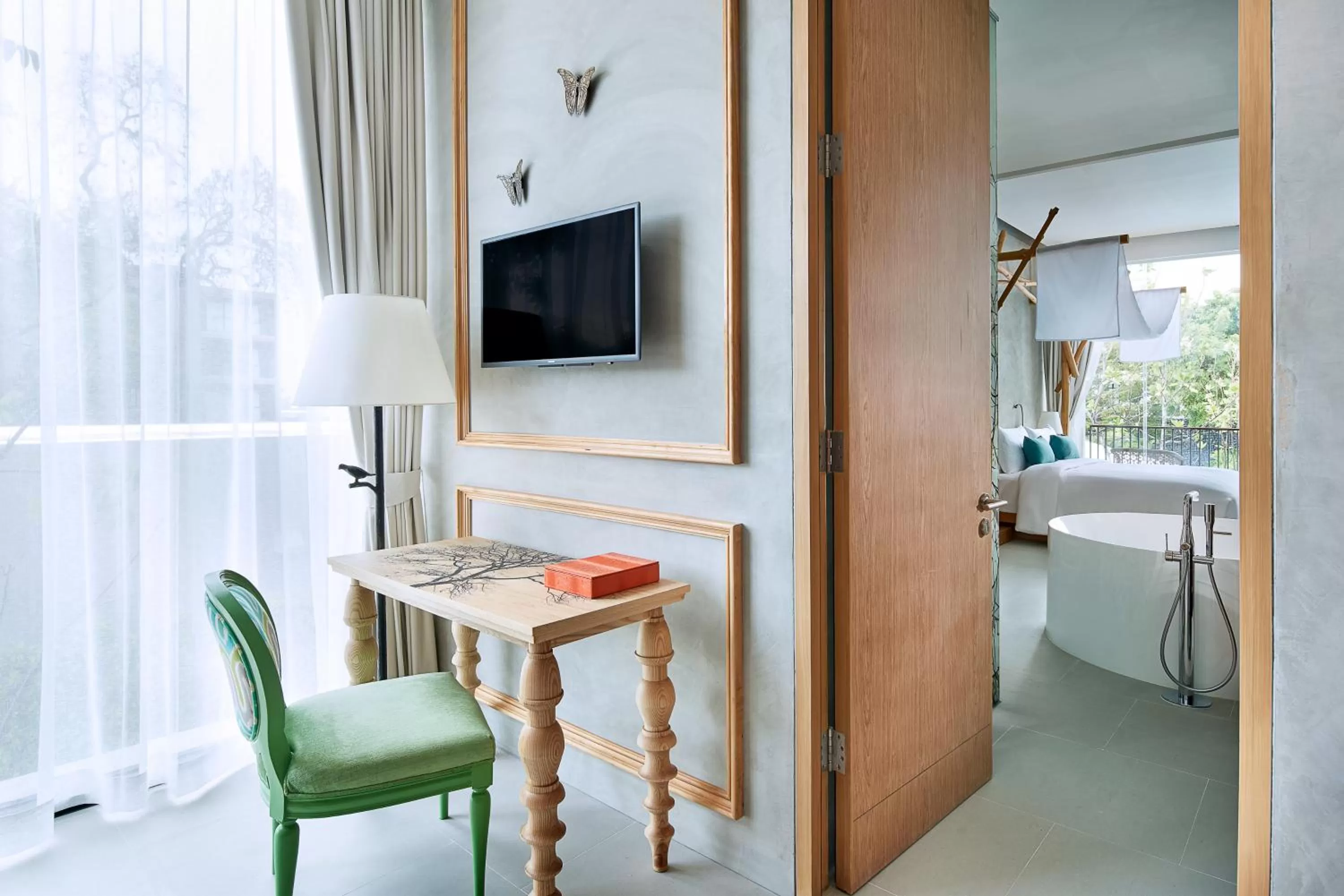 Communal lounge/ TV room, Bed in SO/ Sofitel Hua Hin