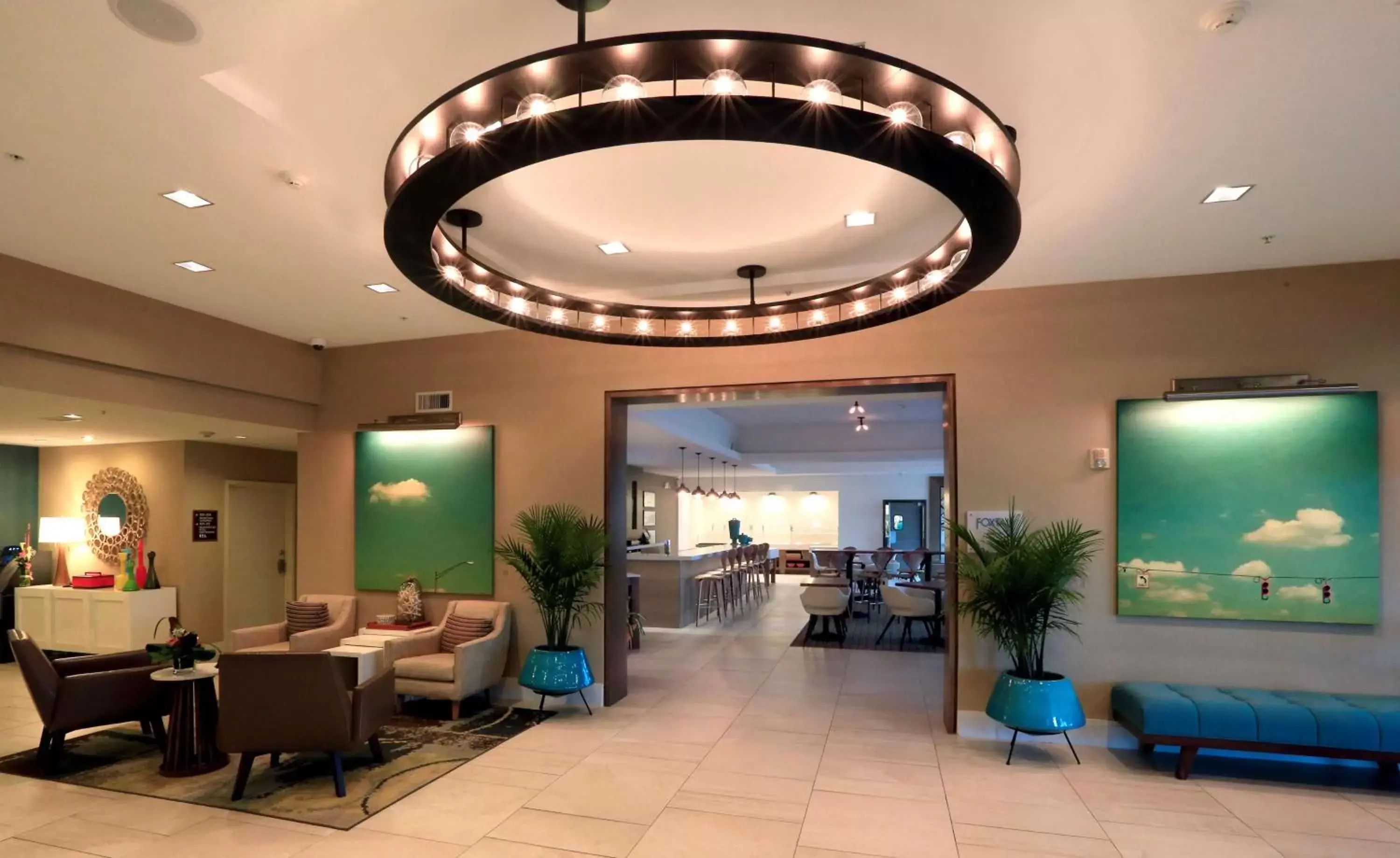 Lobby or reception, Lobby/Reception in DoubleTree by Hilton Galveston Beach