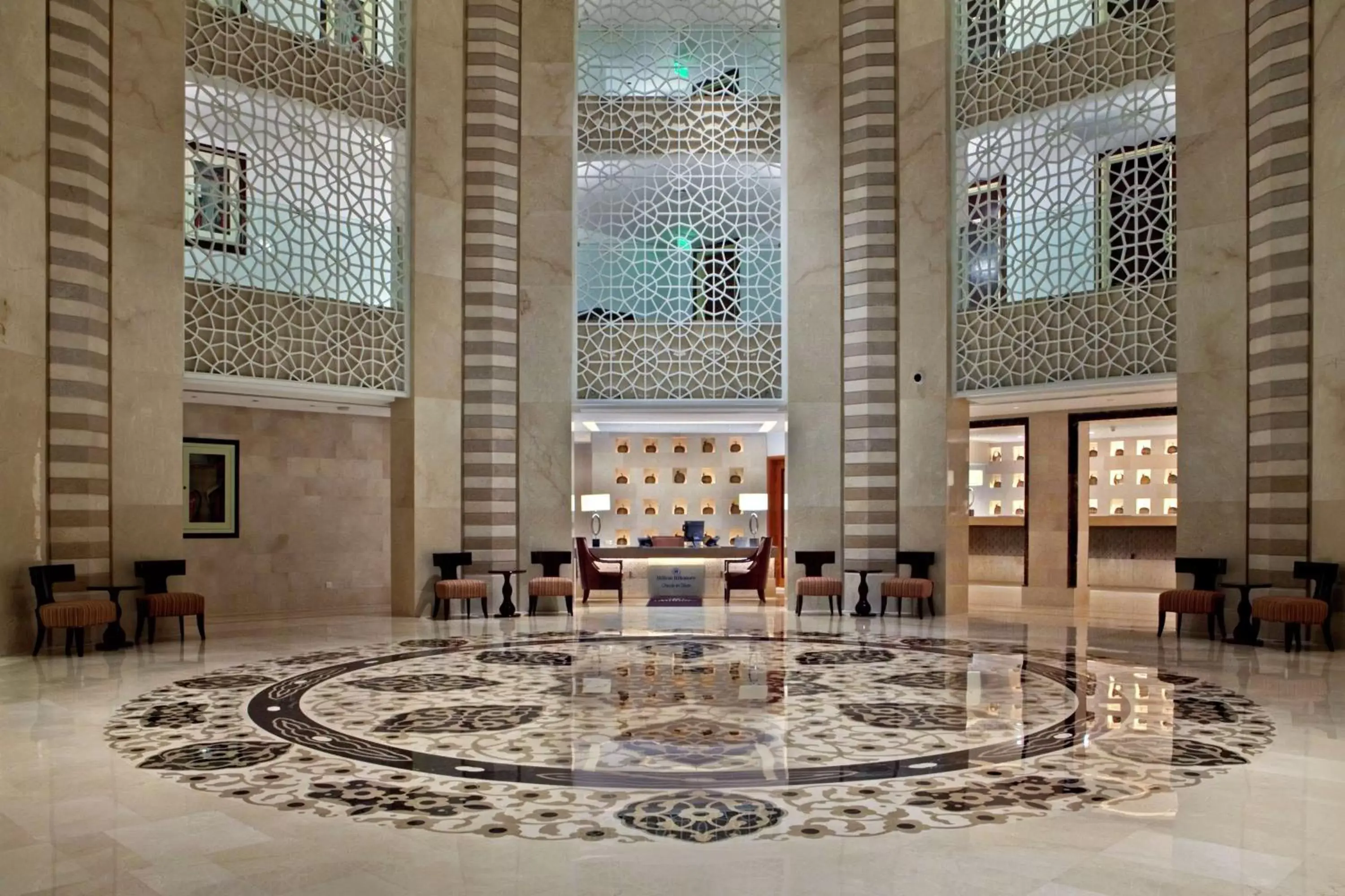 Lobby or reception in Hilton Luxor Resort & Spa