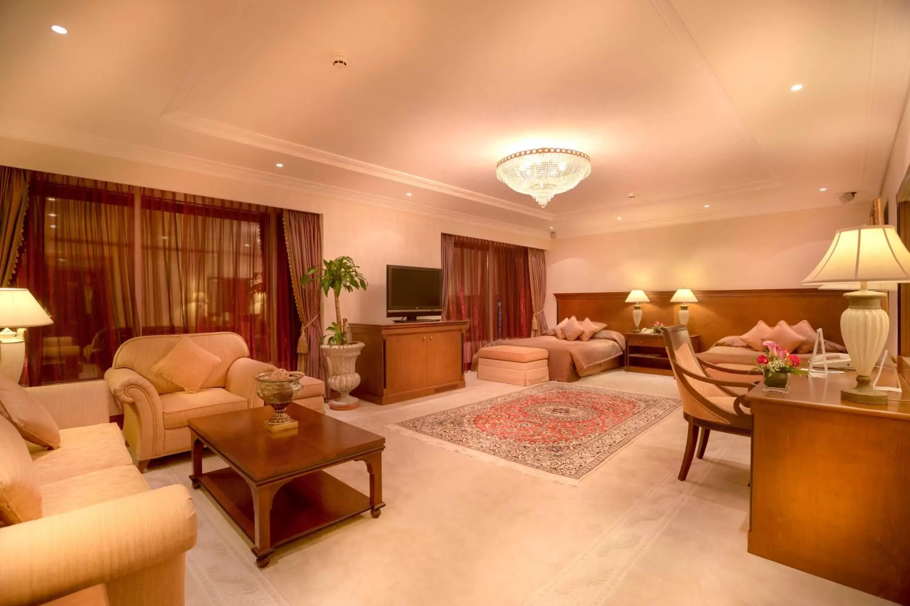 Photo of the whole room, Seating Area in Corniche Hotel Abu Dhabi