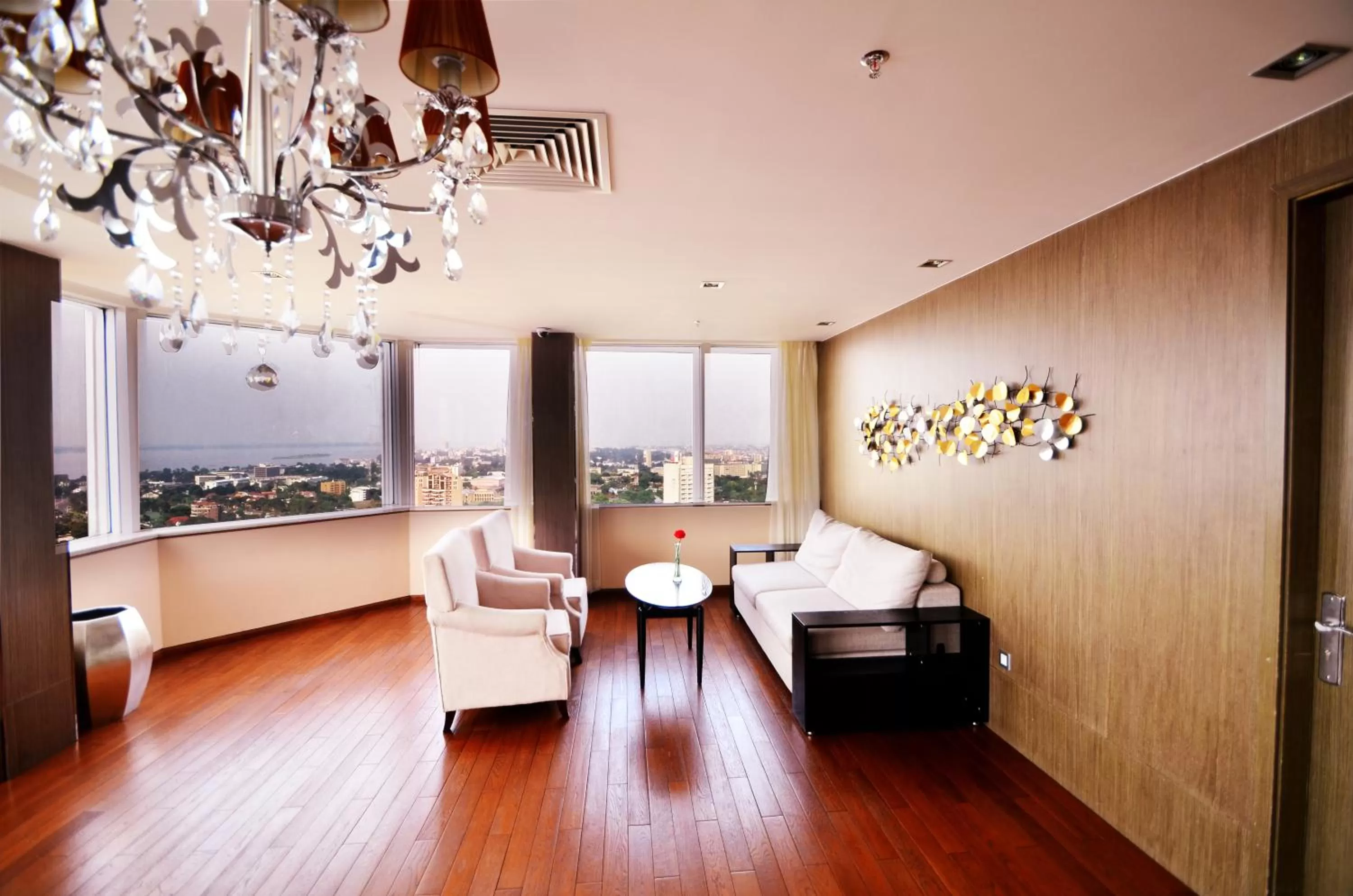 Living room in Fleuve Congo Hotel By Blazon Hotels