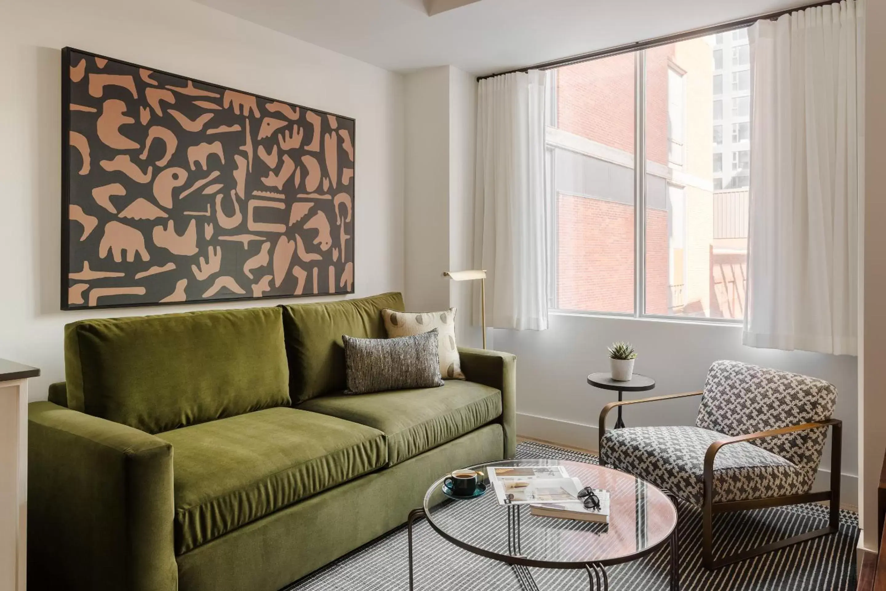 Living room, Seating Area in Sonder Rideau