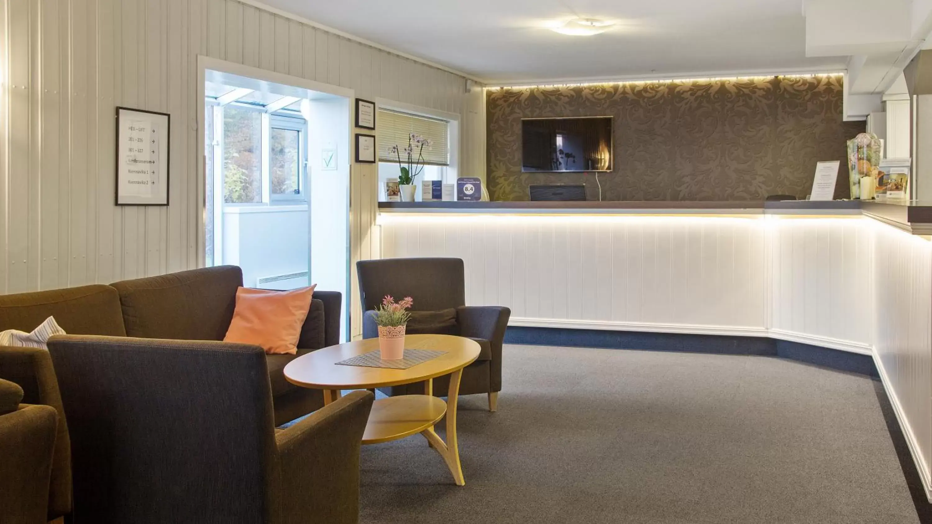 Lobby or reception, Lobby/Reception in Best Western Tingvold Park Hotel