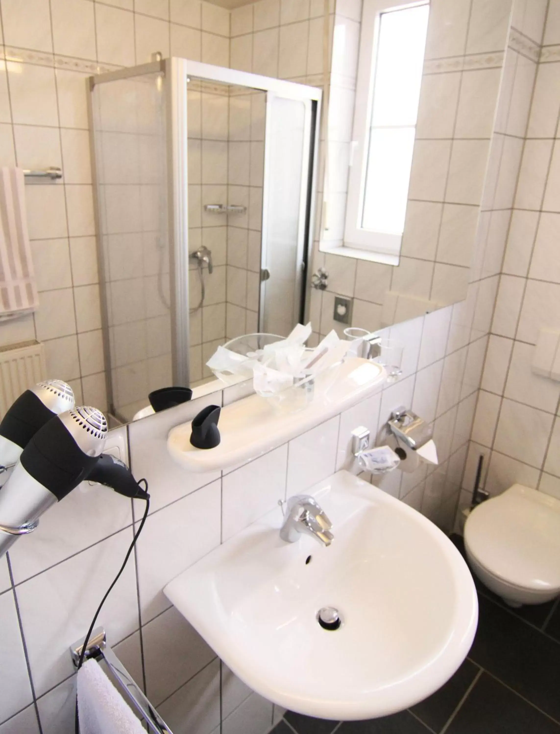 Bathroom in Hotel Residenz Stockstadt