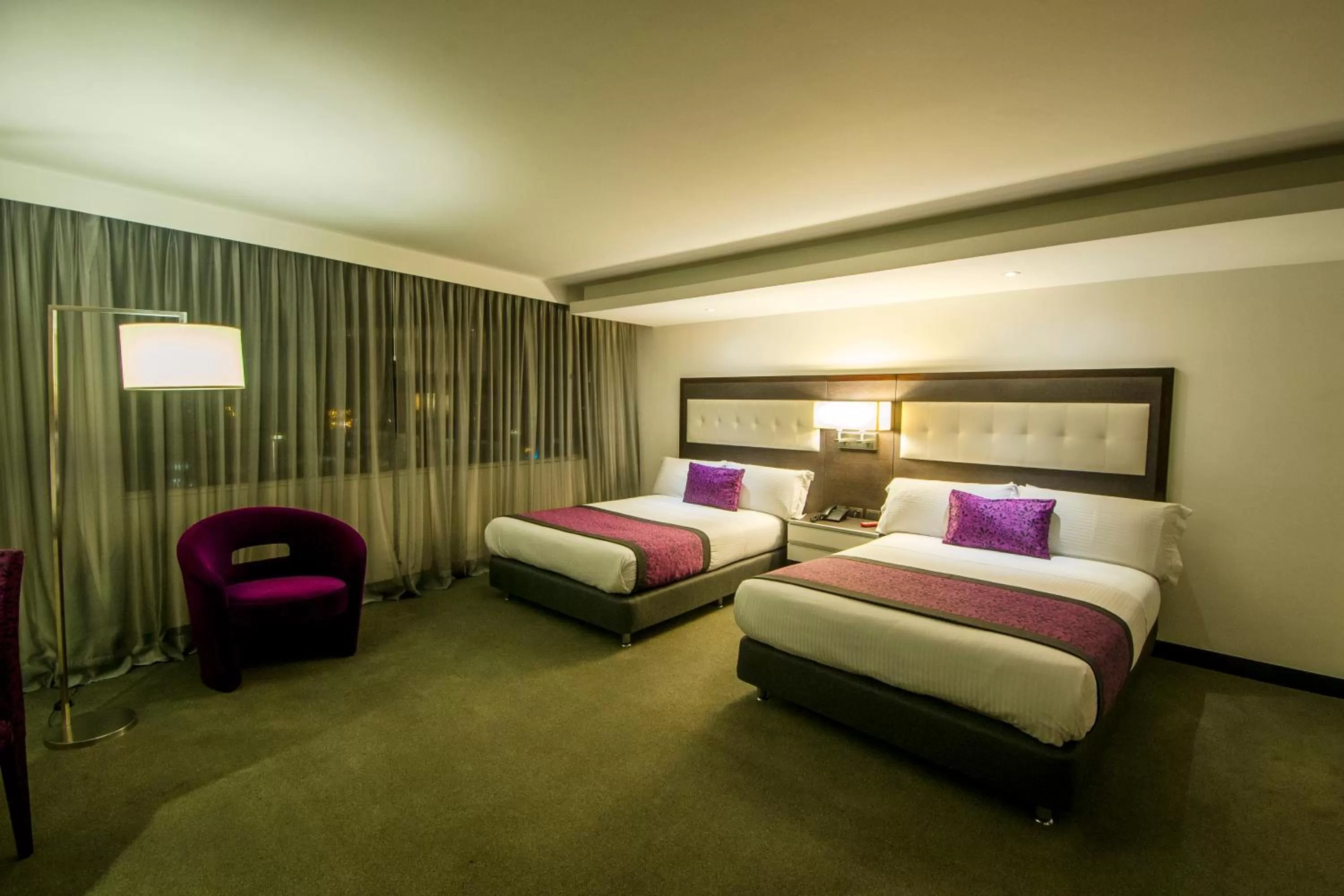 Bed in Hotel City Bog Expo Museo