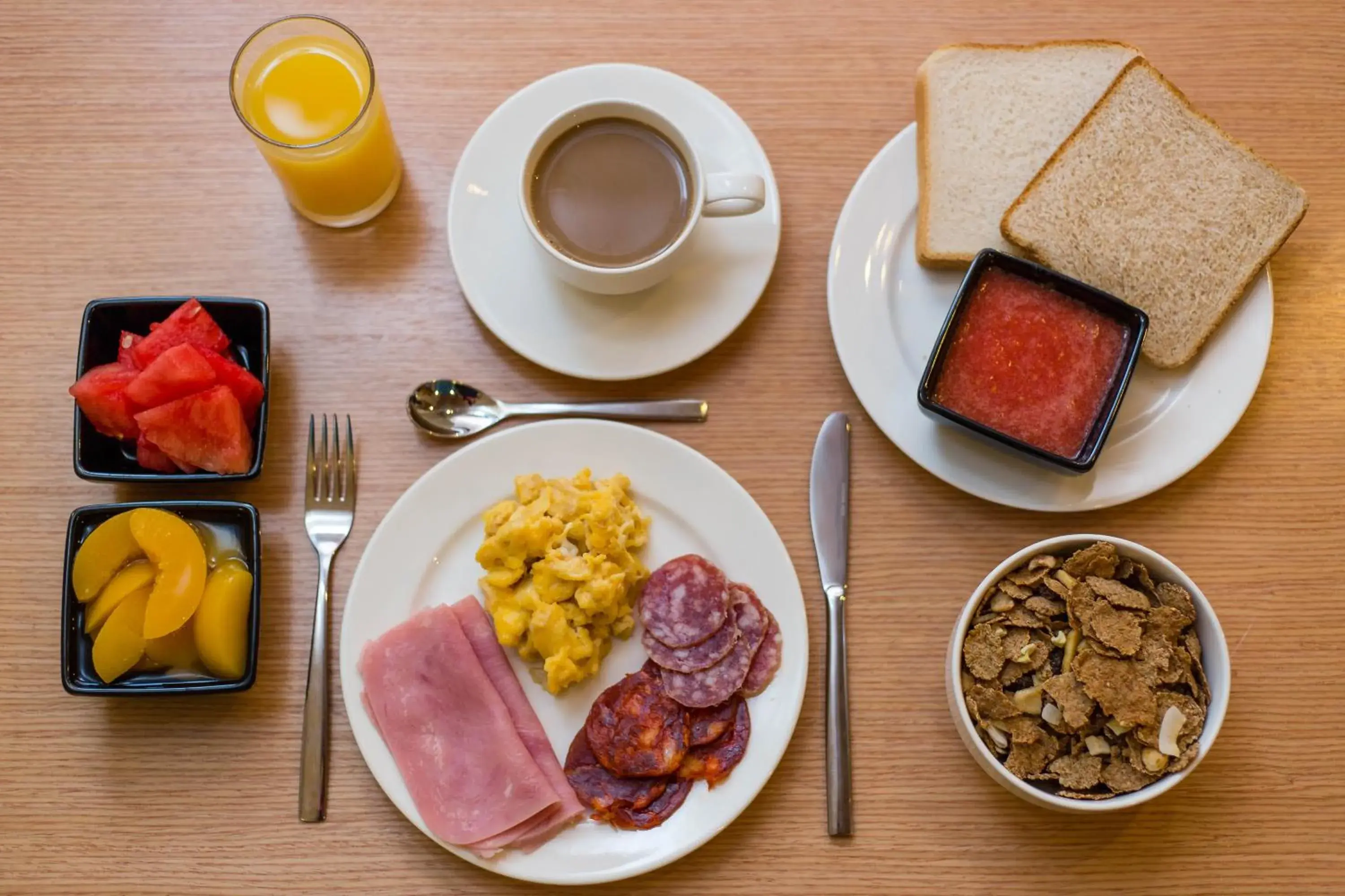 Continental breakfast, Breakfast in Hostal Cervelo