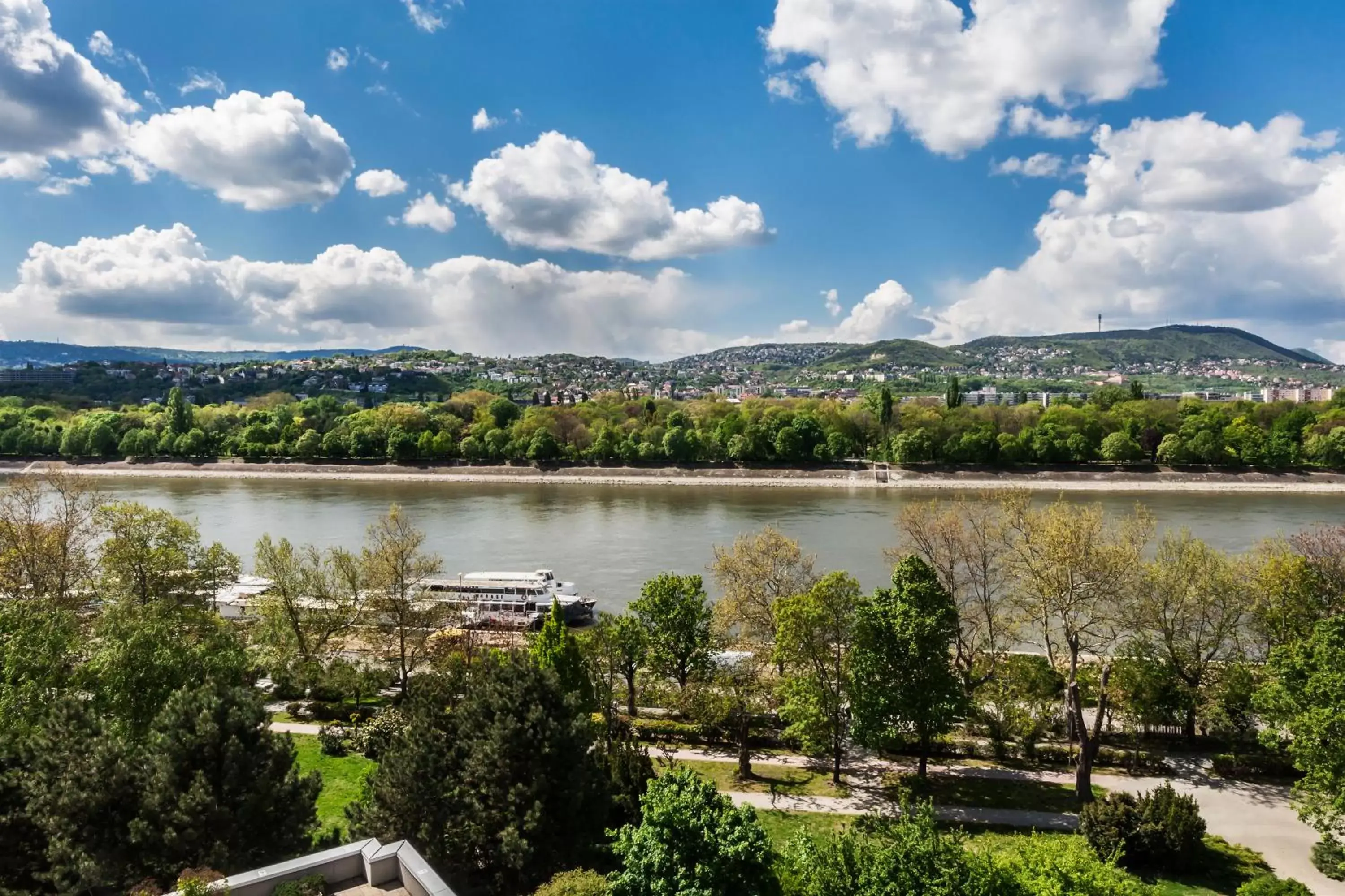 River view in Danubius Hotel Helia