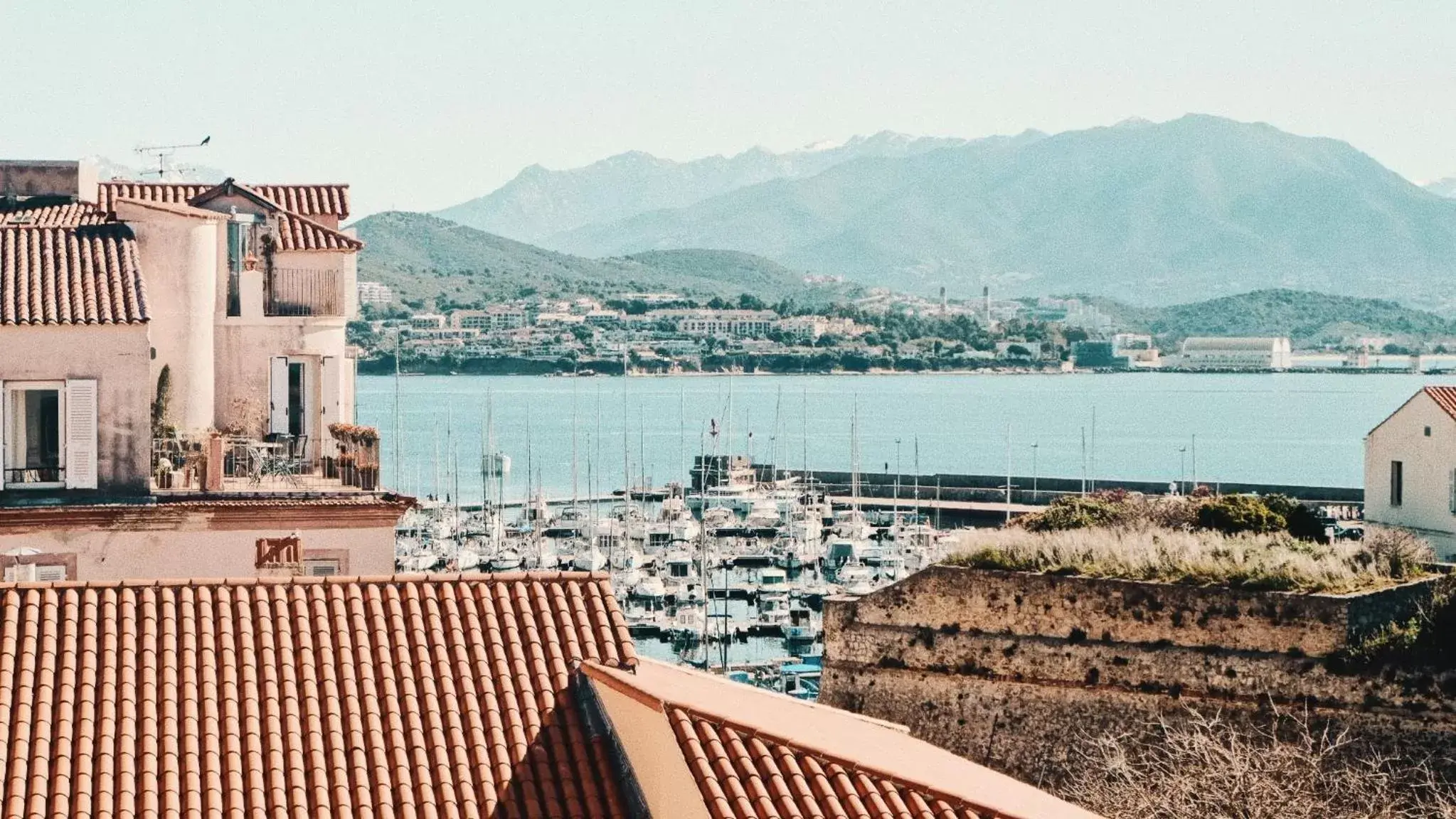 Sea view, Mountain View in Hotel San Carlu Citadelle Ajaccio