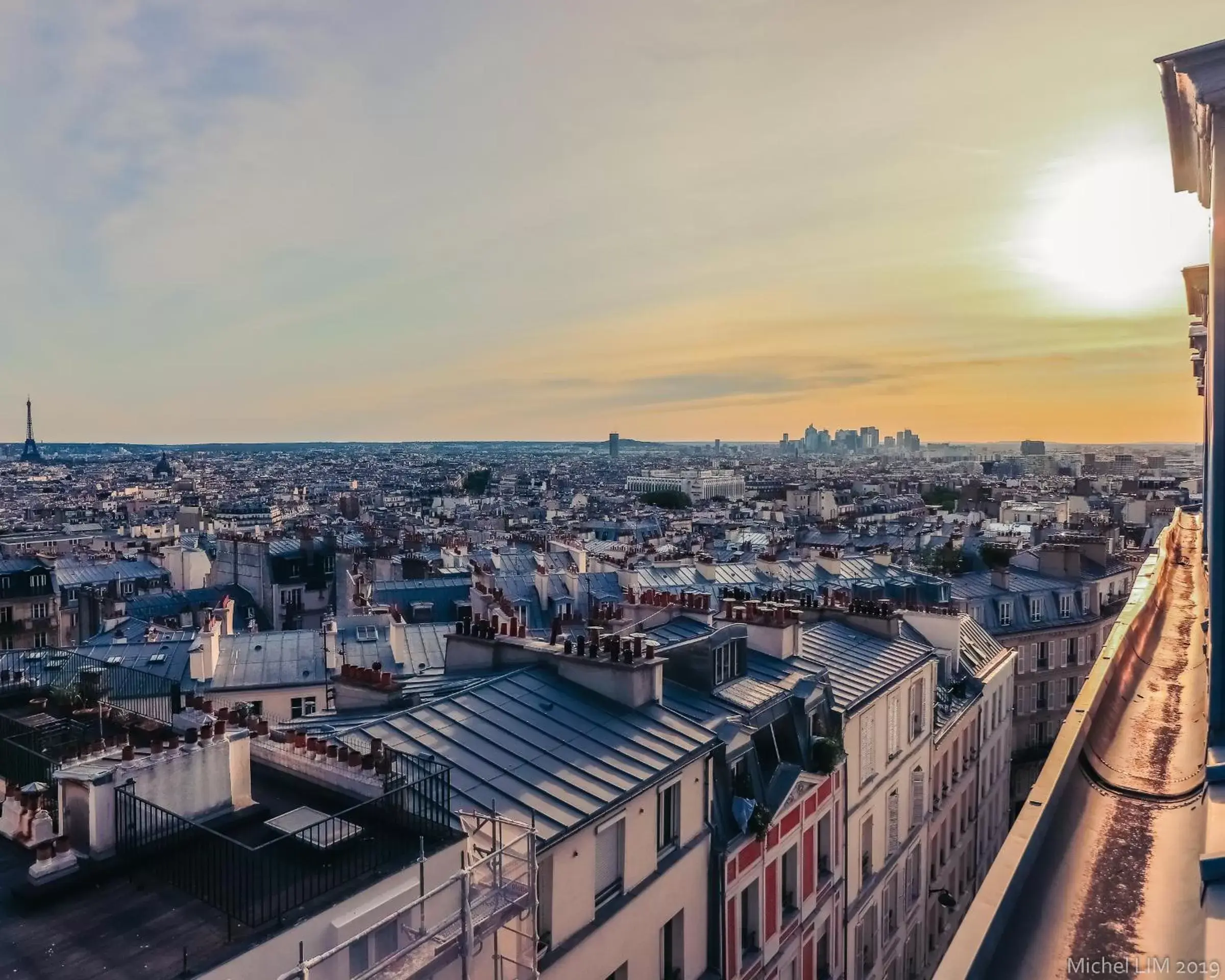 City view in Timhotel Montmartre