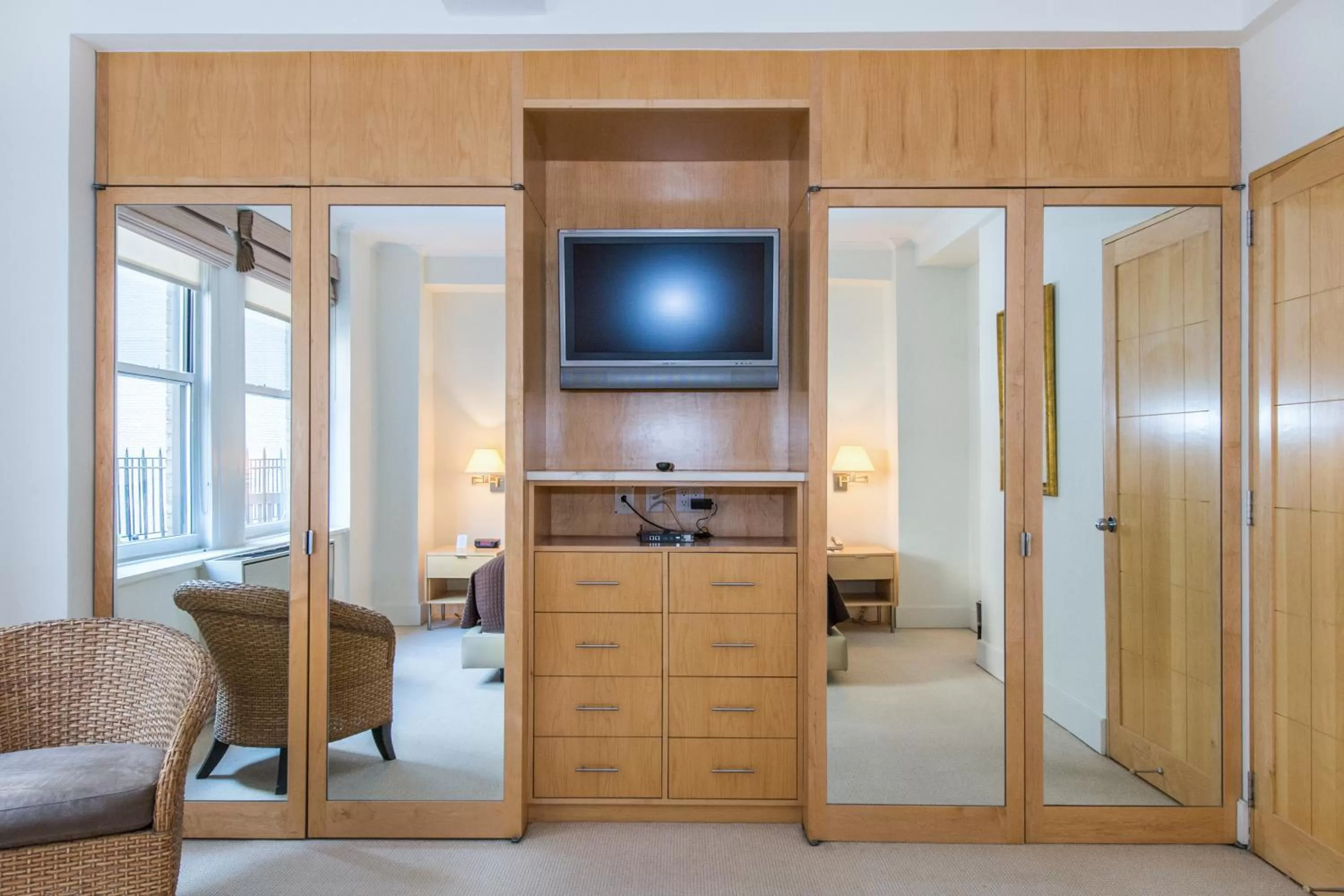 wardrobe in Lombardy Hotel