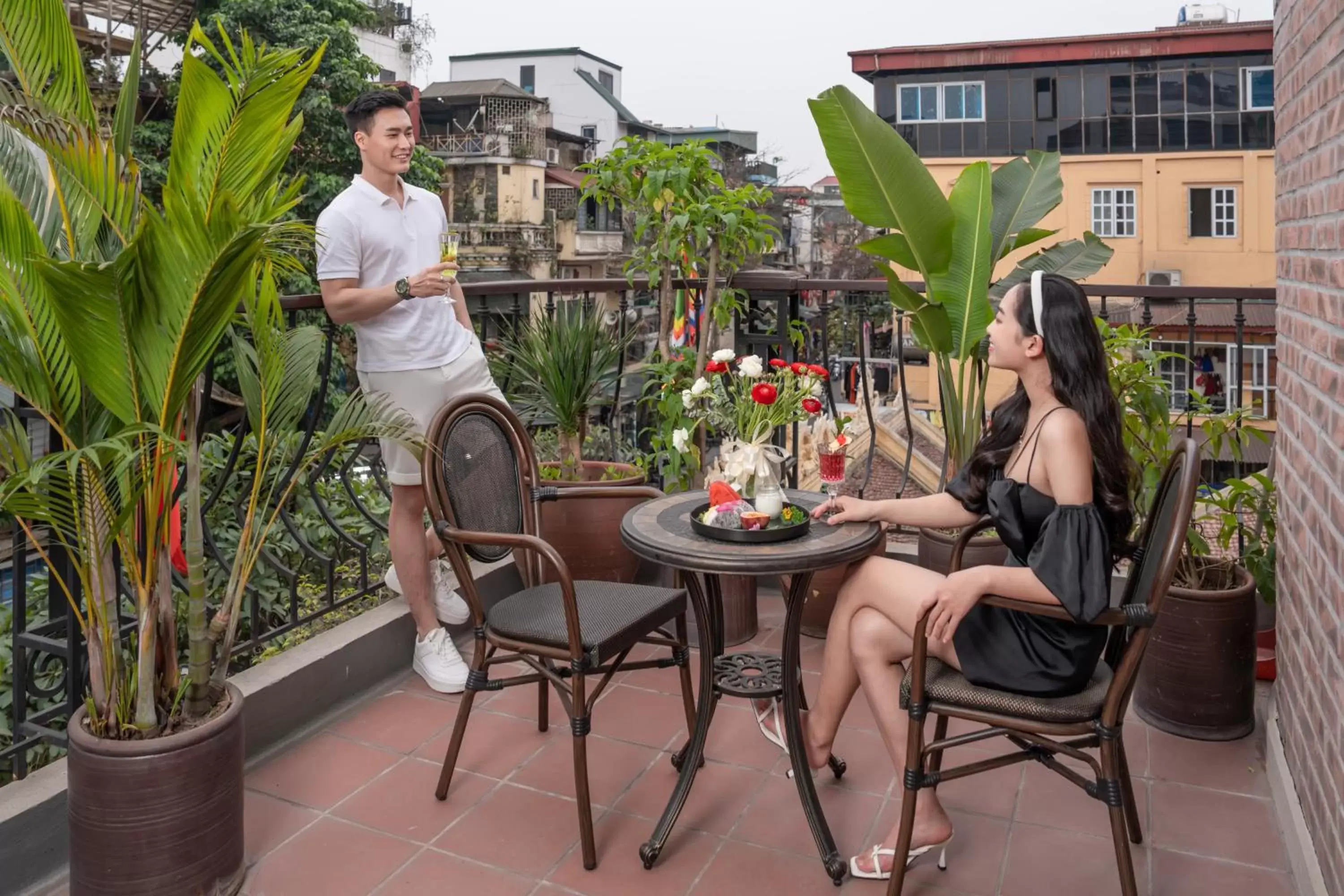 Balcony/Terrace in MK Premier Boutique Hotel