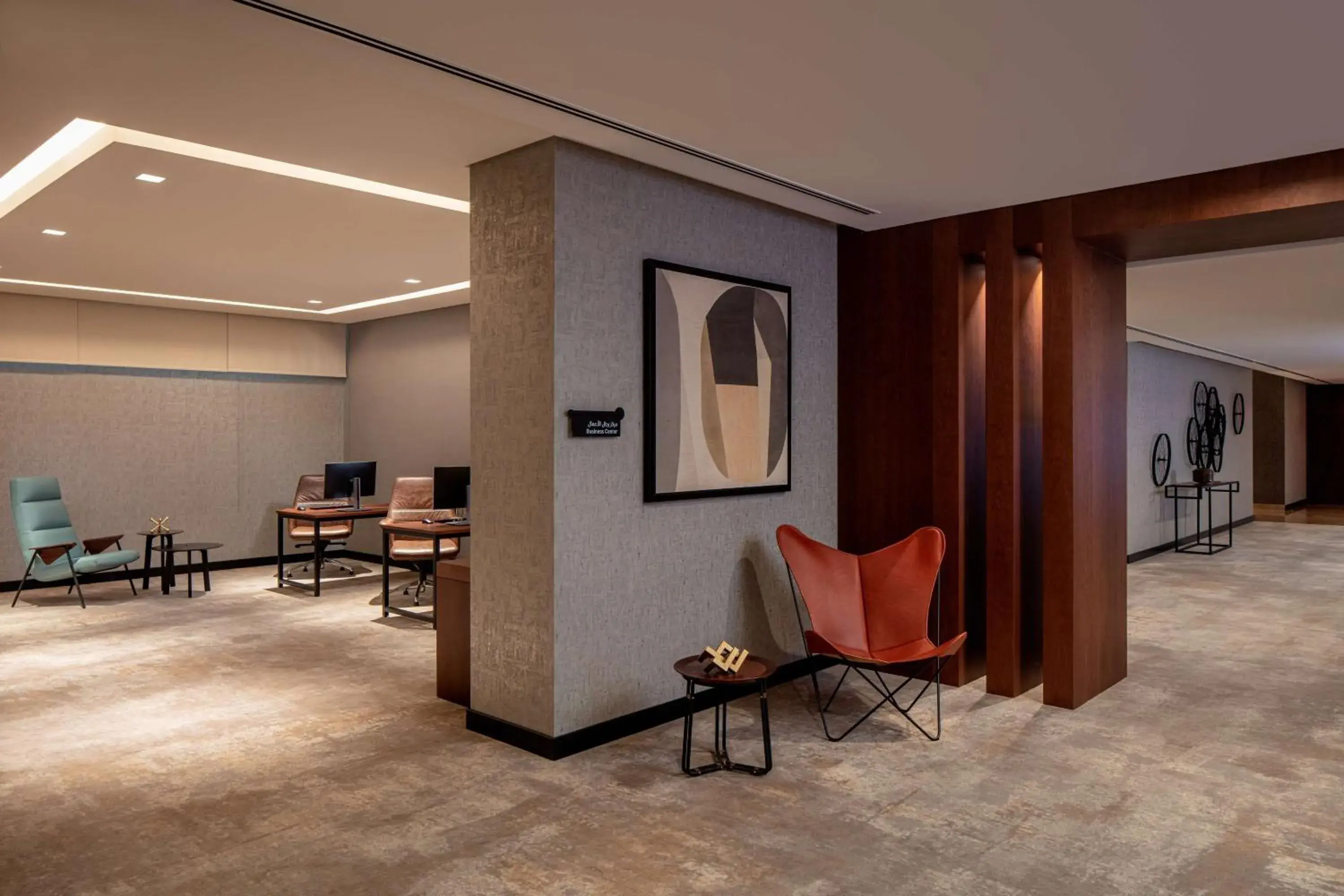 Business facilities, Seating Area in DoubleTree by Hilton Dubai M Square Hotel & Residences