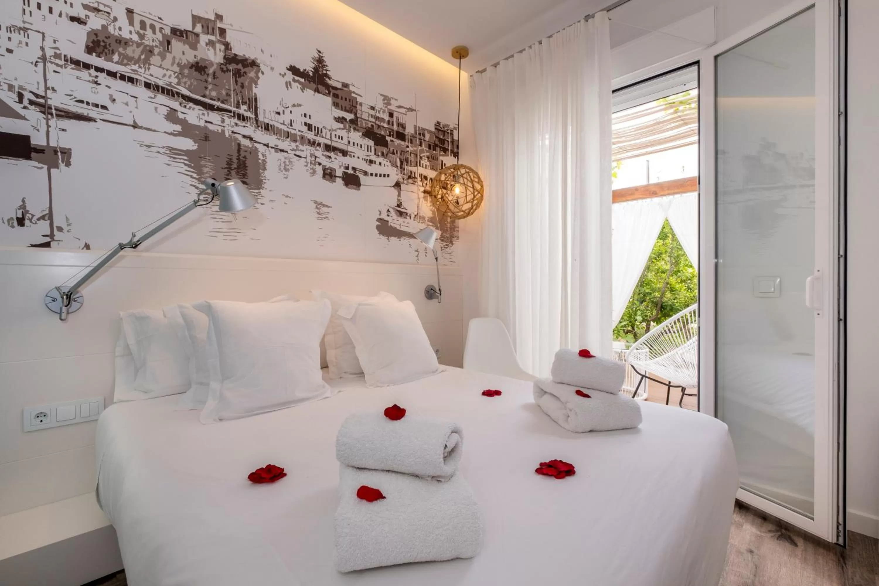 Bed in Hotel Abril 37