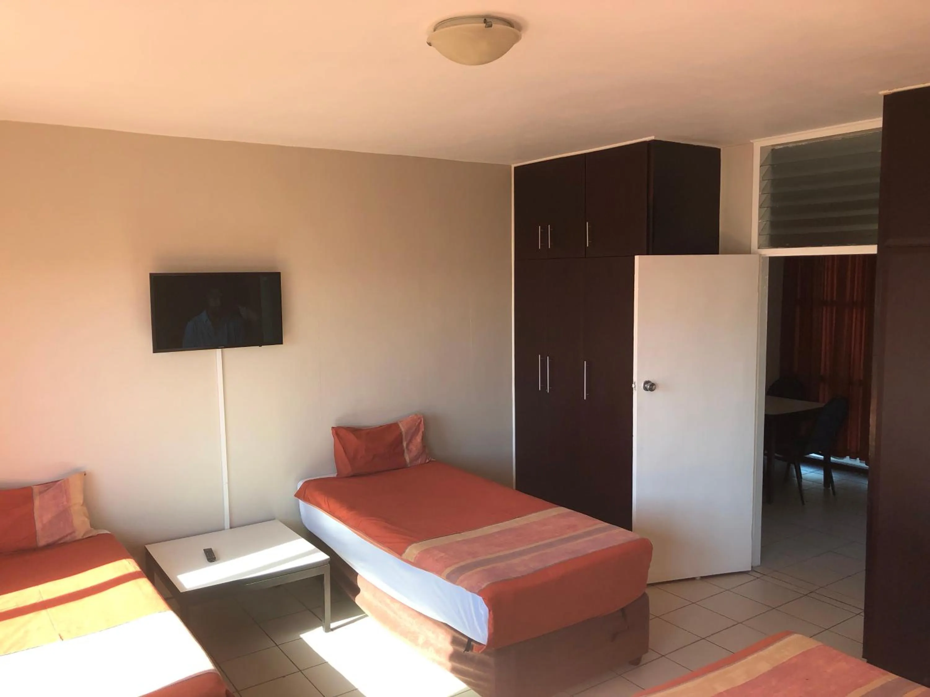 Bed in Coastlands Durban Self Catering Holiday Apartments