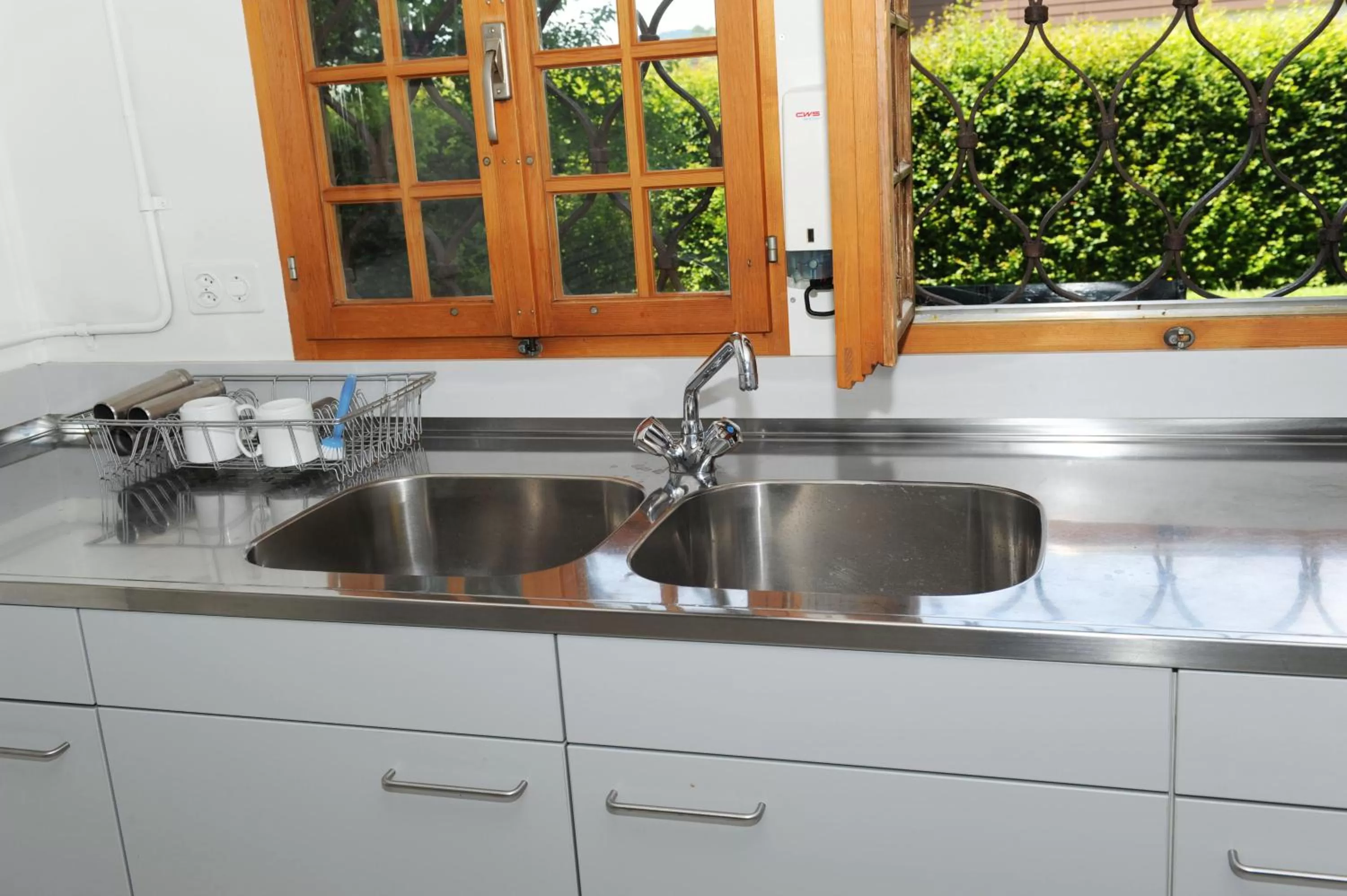 Kitchen or kitchenette in Emme Lodge