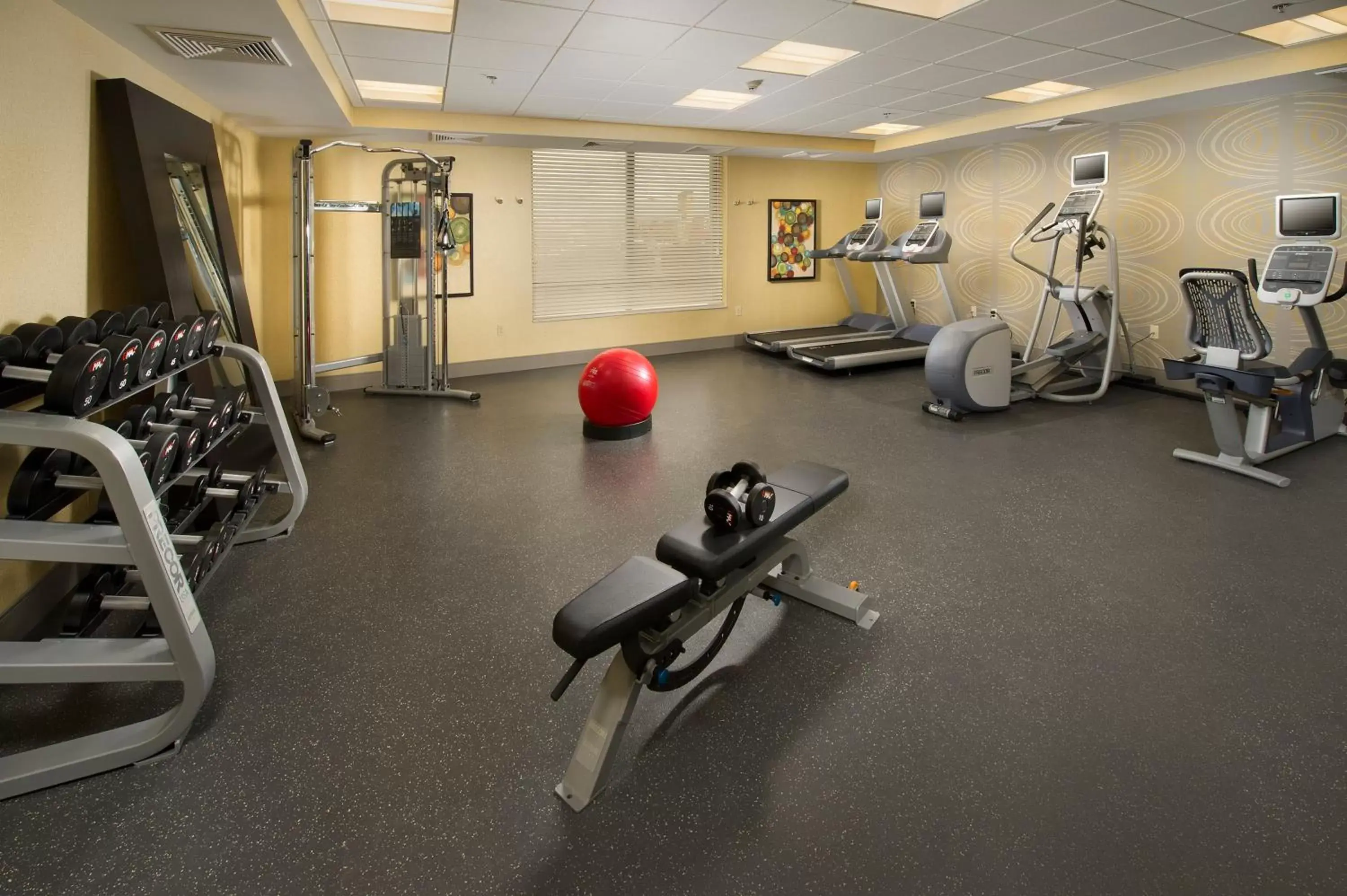 Fitness centre/facilities, Fitness Center/Facilities in Holiday Inn Express Boston North-Woburn, an IHG Hotel