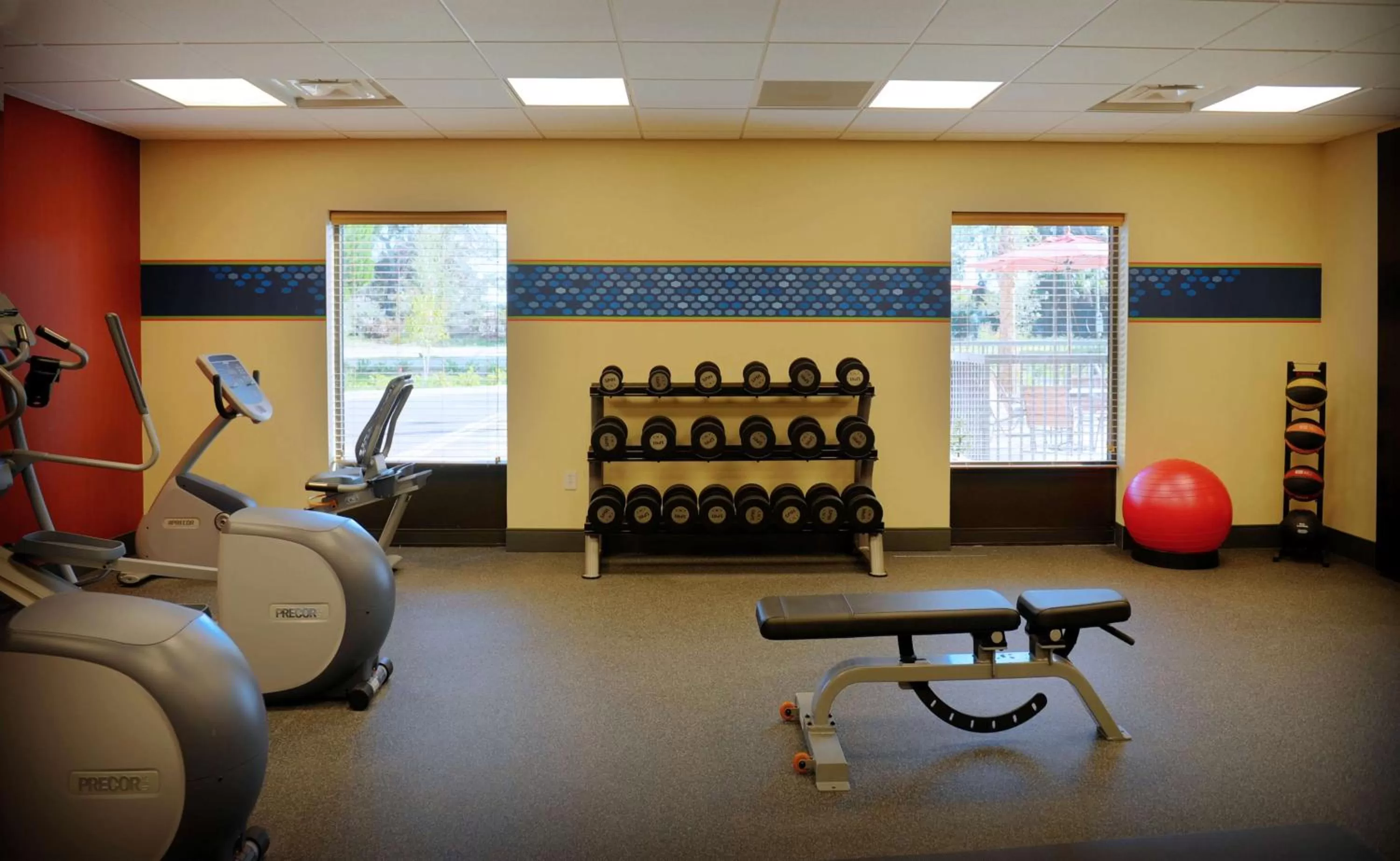 Fitness centre/facilities in Hampton Inn Crystal River