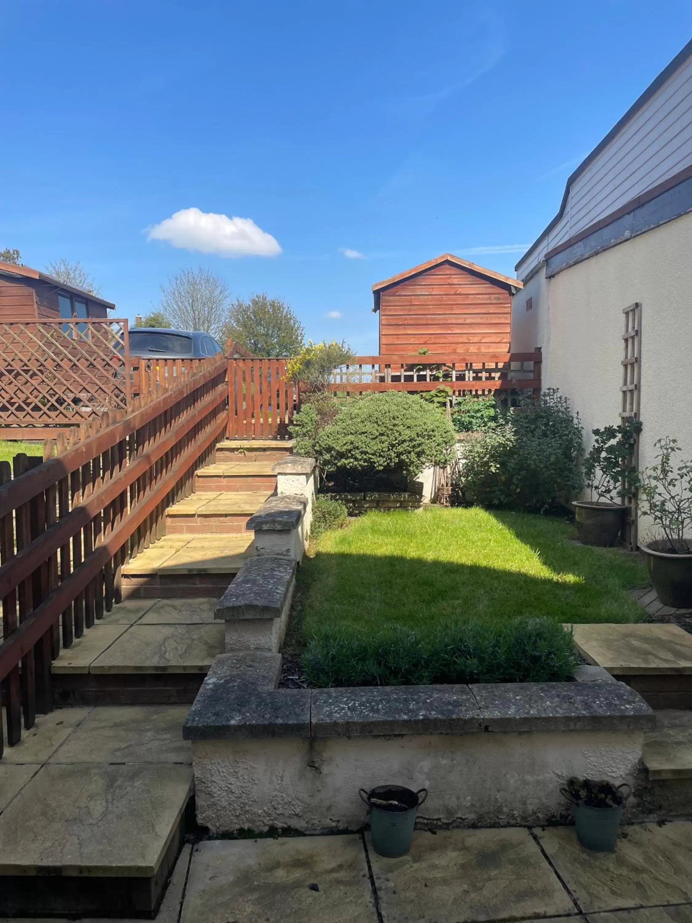 Garden in The Red Lion at Hellidon