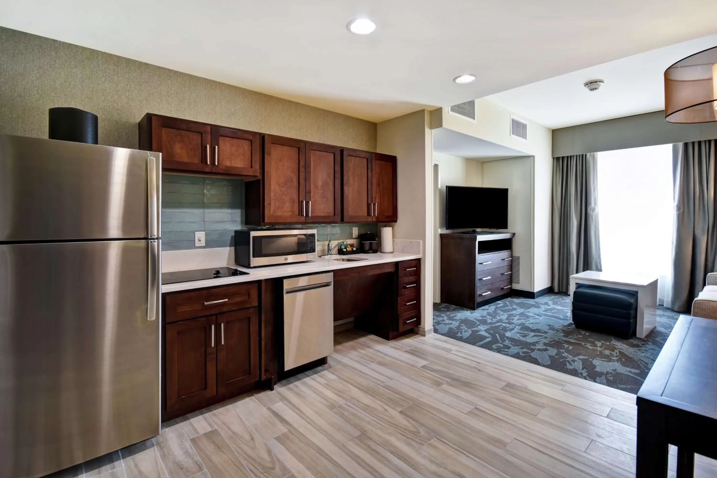 Bedroom in Homewood Suites By Hilton Salt Lake City Airport