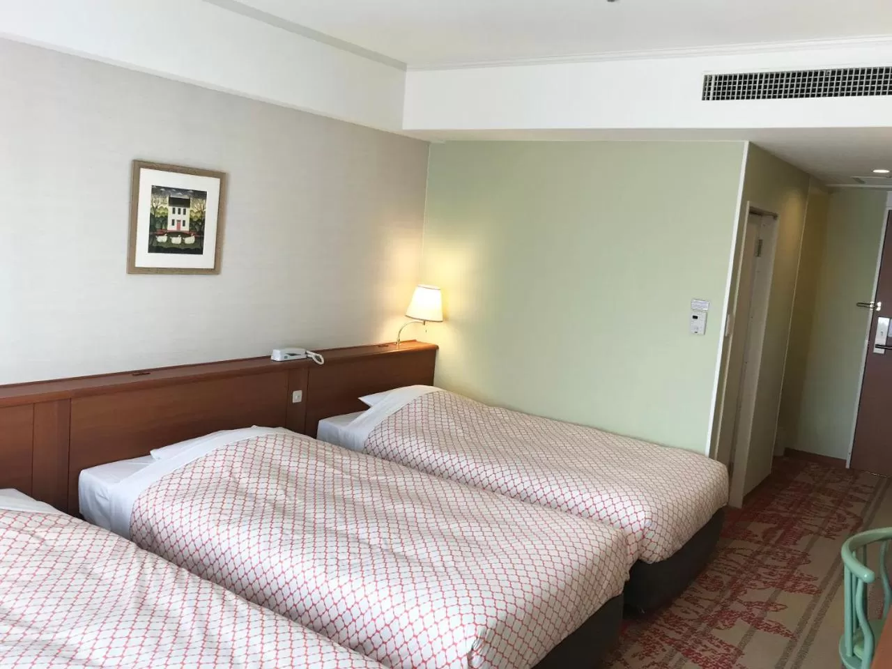 Bed in Hotel Nikko Huis Ten Bosch