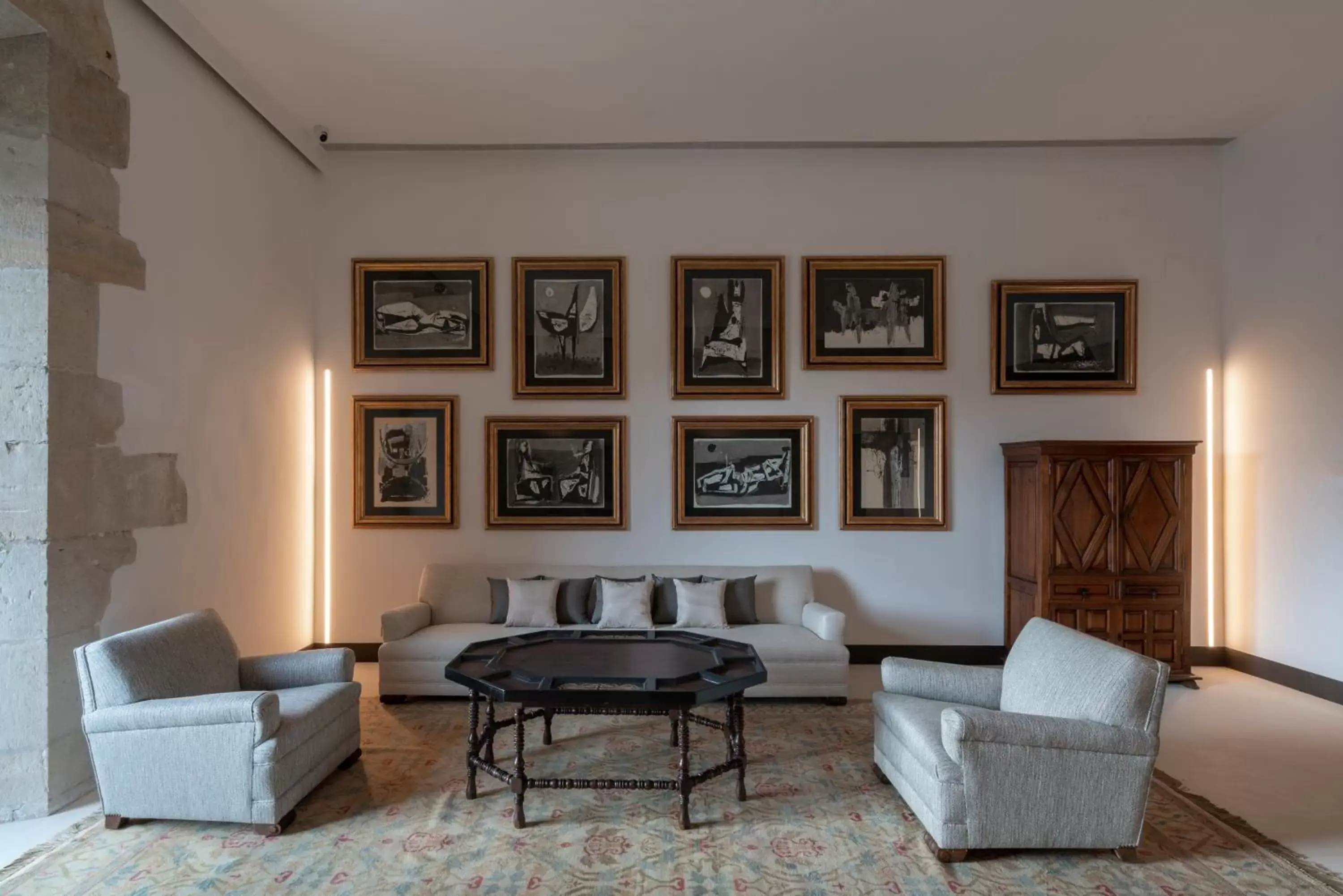 Living room in Parador de Turismo de León
