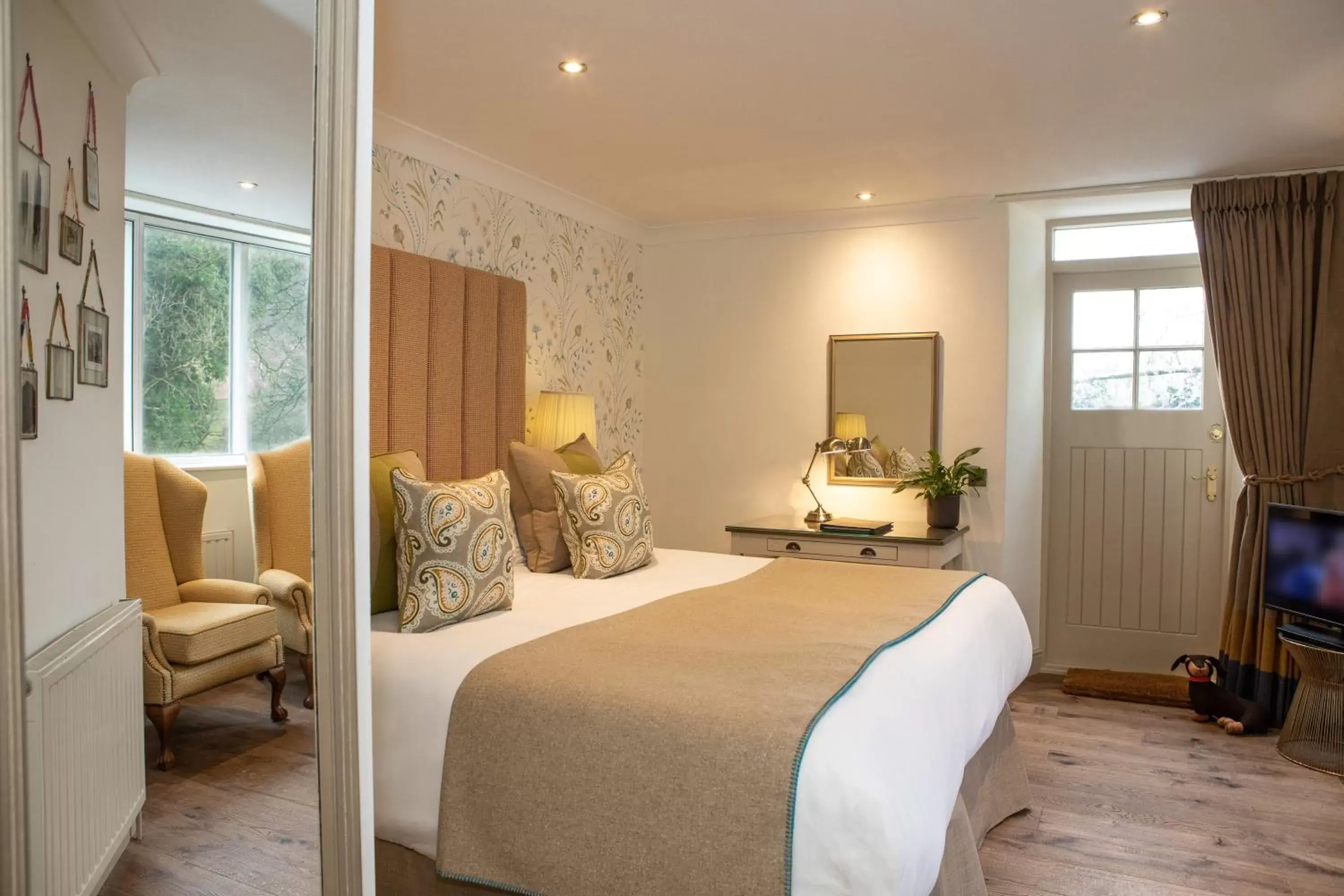 Bedroom, Bed in Rothay Manor Hotel