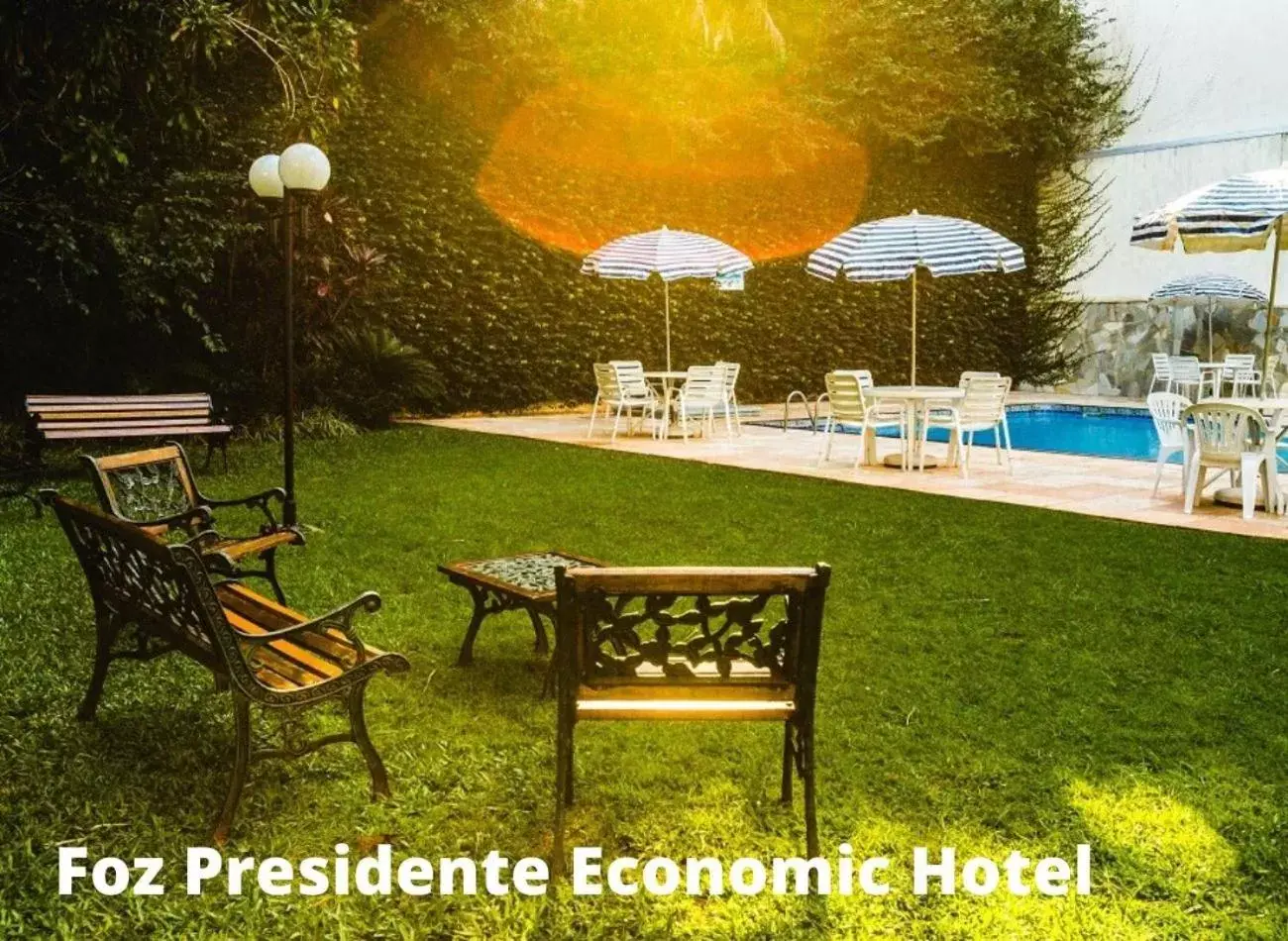 Garden in Foz Presidente Economic Hotel