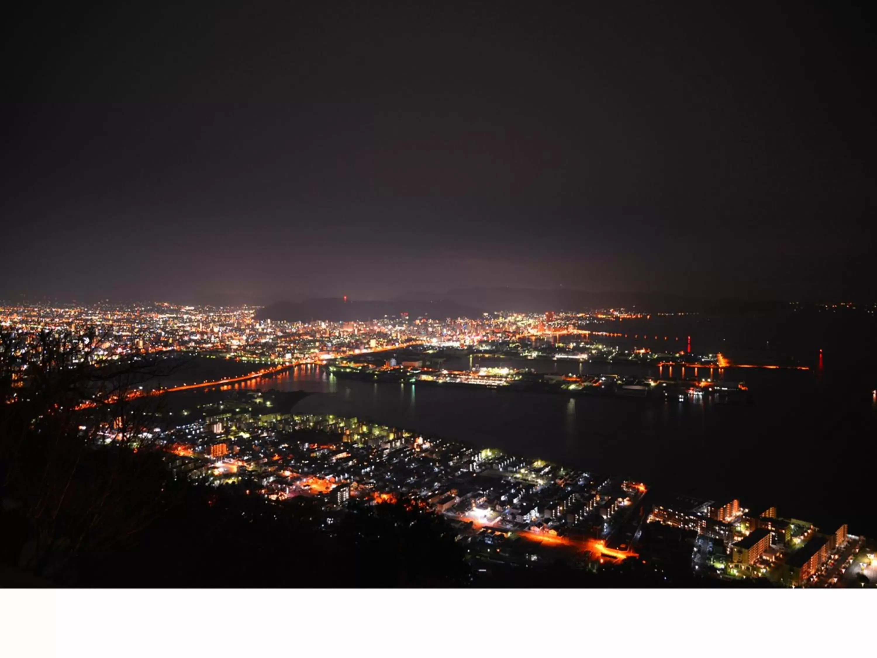 Night, Bird's-eye View in Hotel Bokaiso