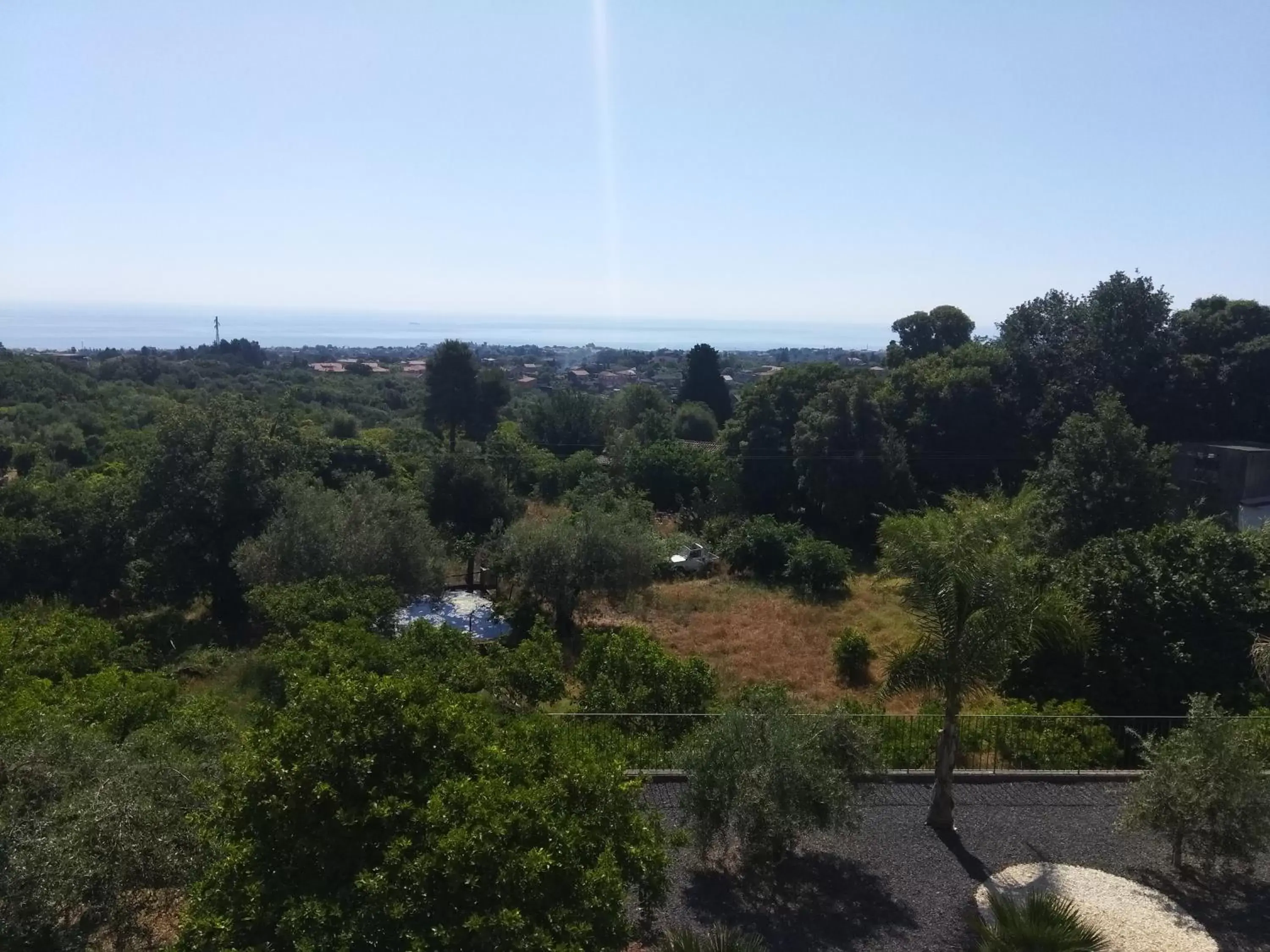 Sea view in Villa Feluchia Tra Il Mare E Il Vulcano