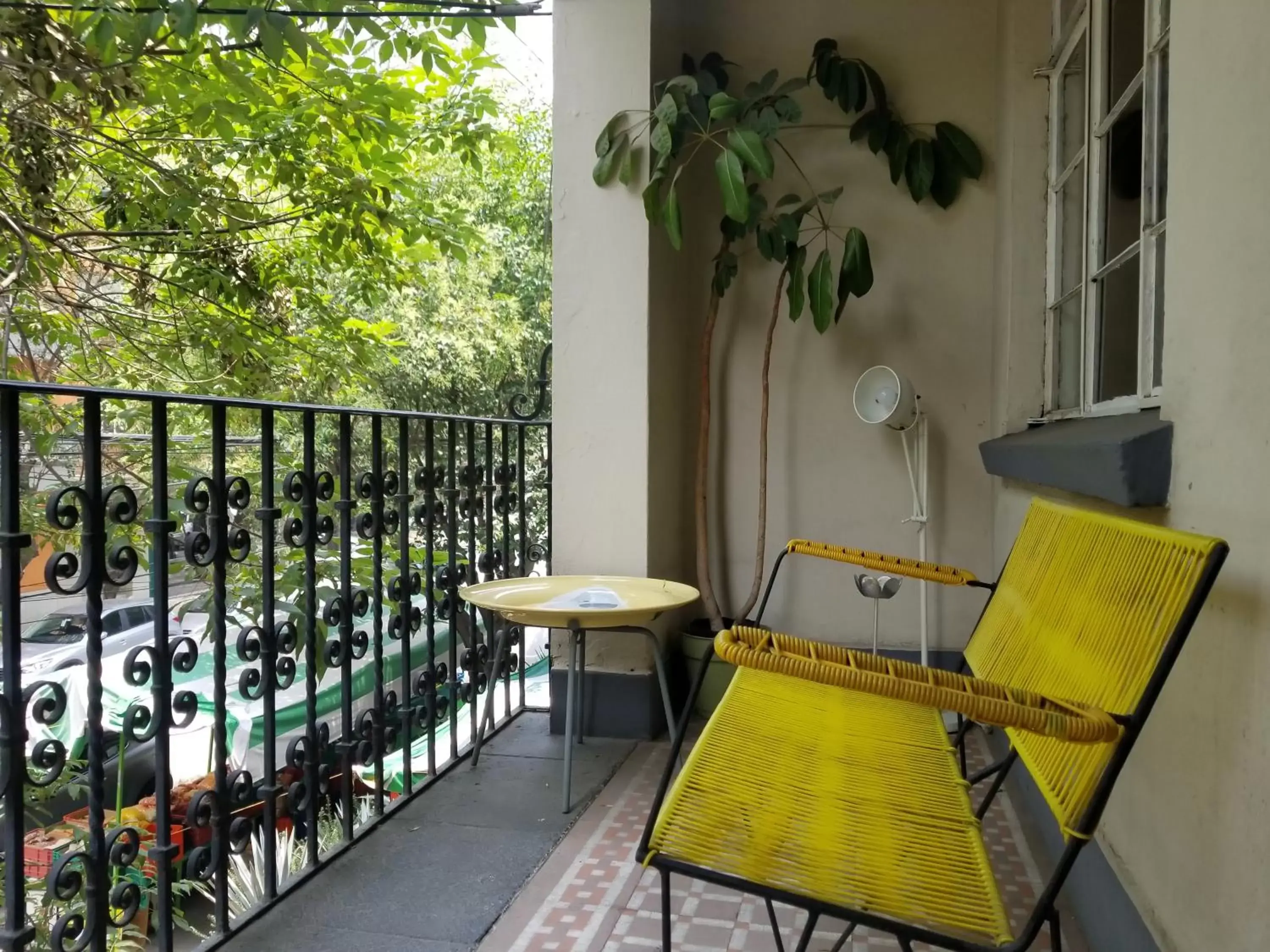 Balcony/Terrace in Condesa Haus B&B