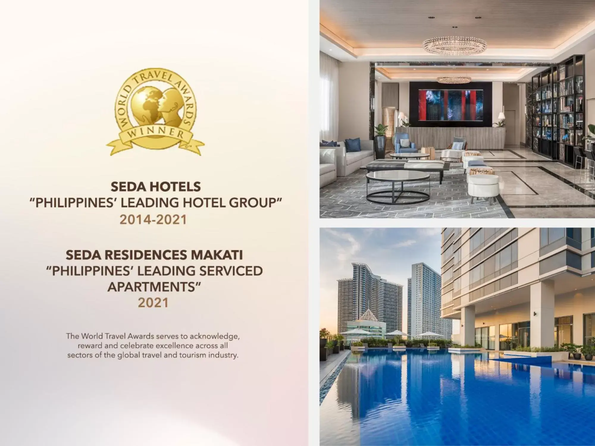 Certificate/Award, Swimming Pool in Seda Residences Makati