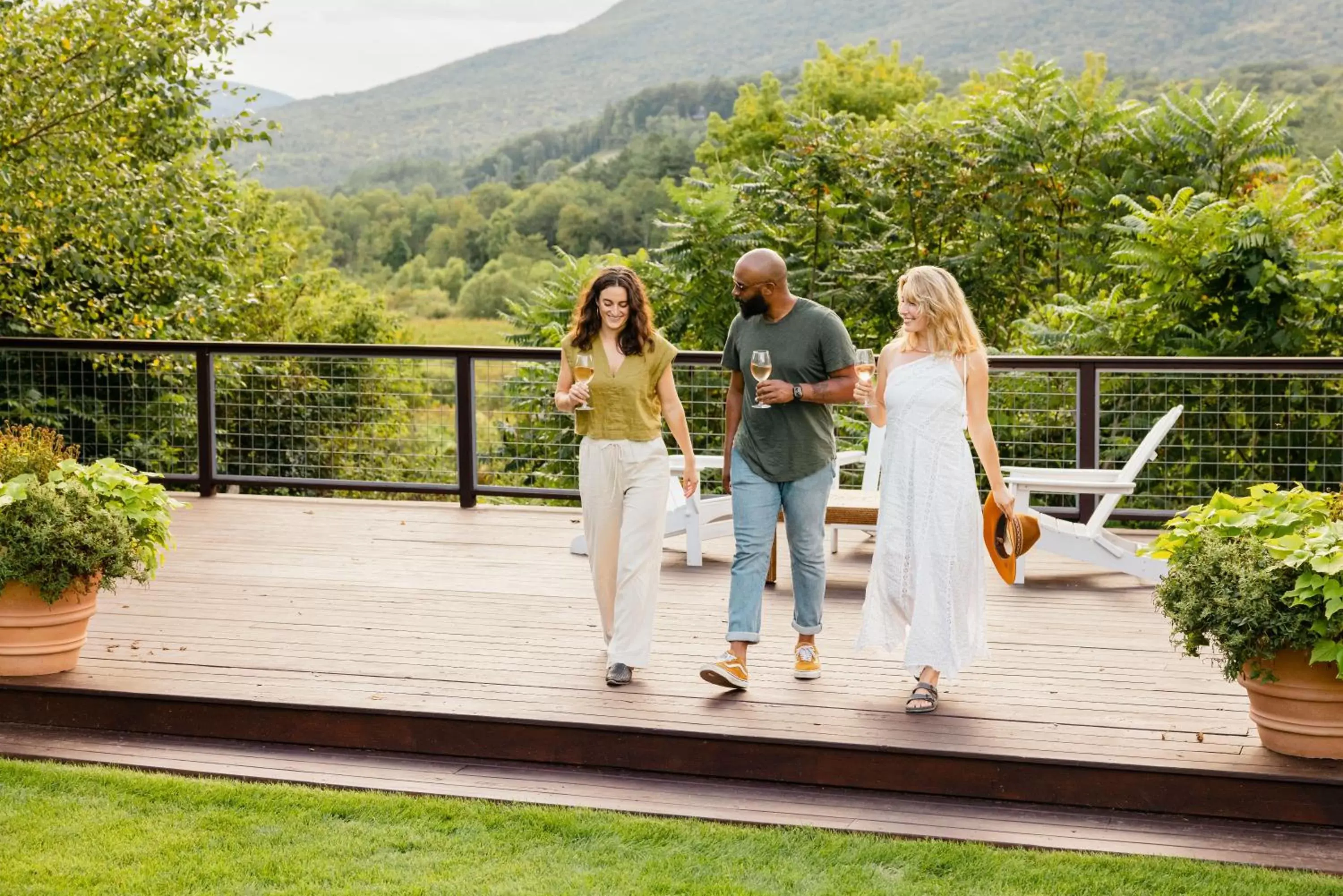 Patio, Family in Hill Farm by Sagra - Manchester