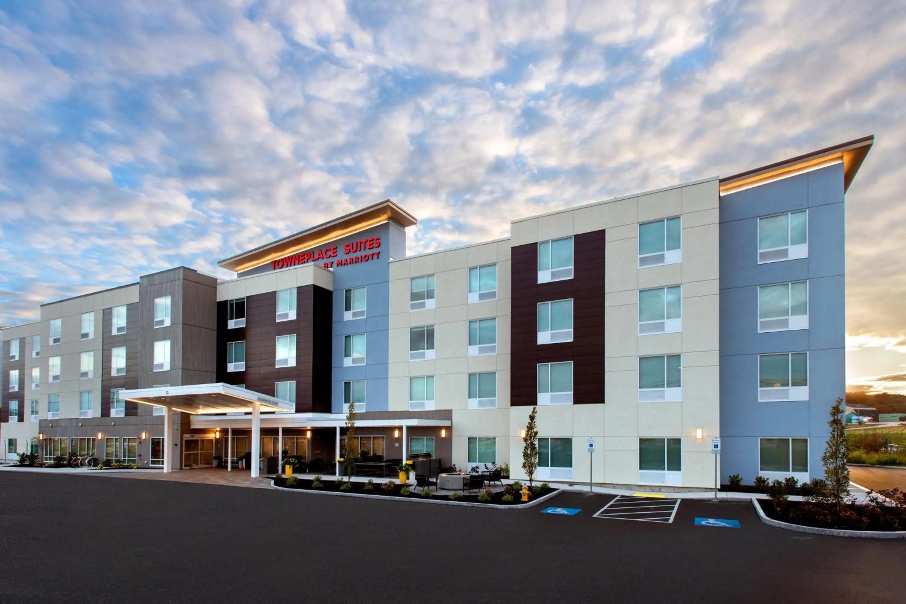 Property building in TownePlace Suites Portland Airport ME
