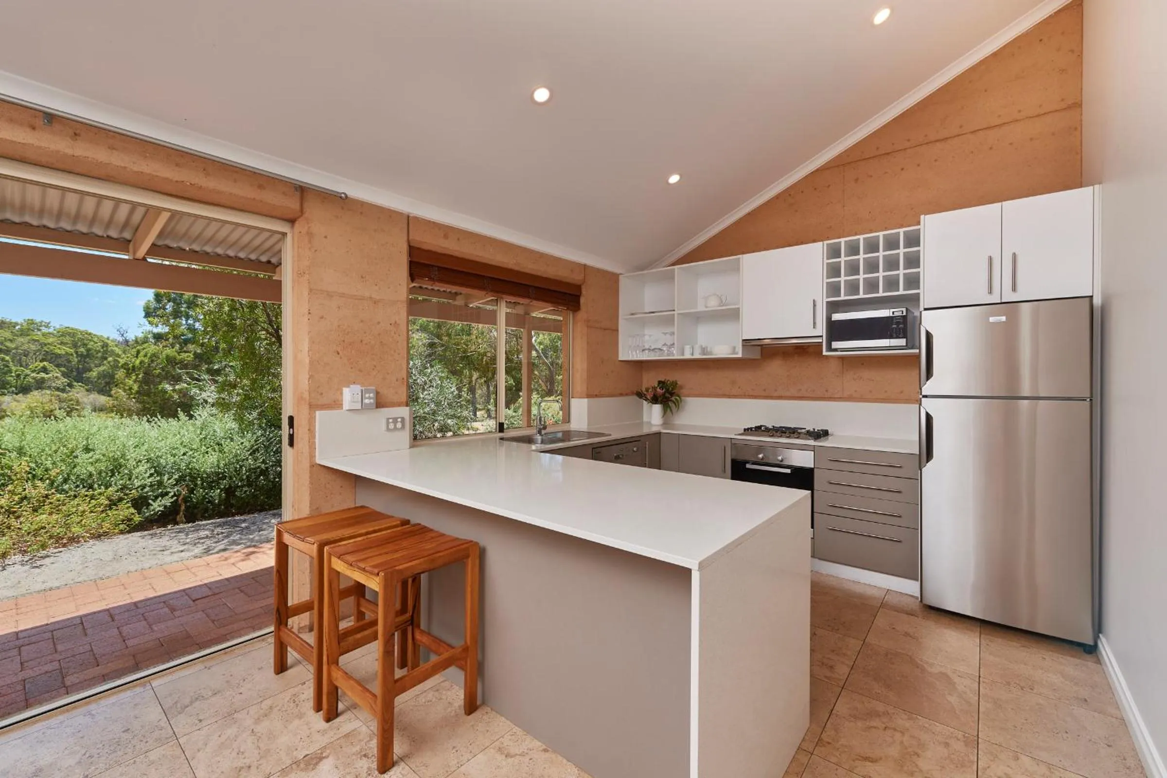 Kitchen or kitchenette in Eight Willows Retreat