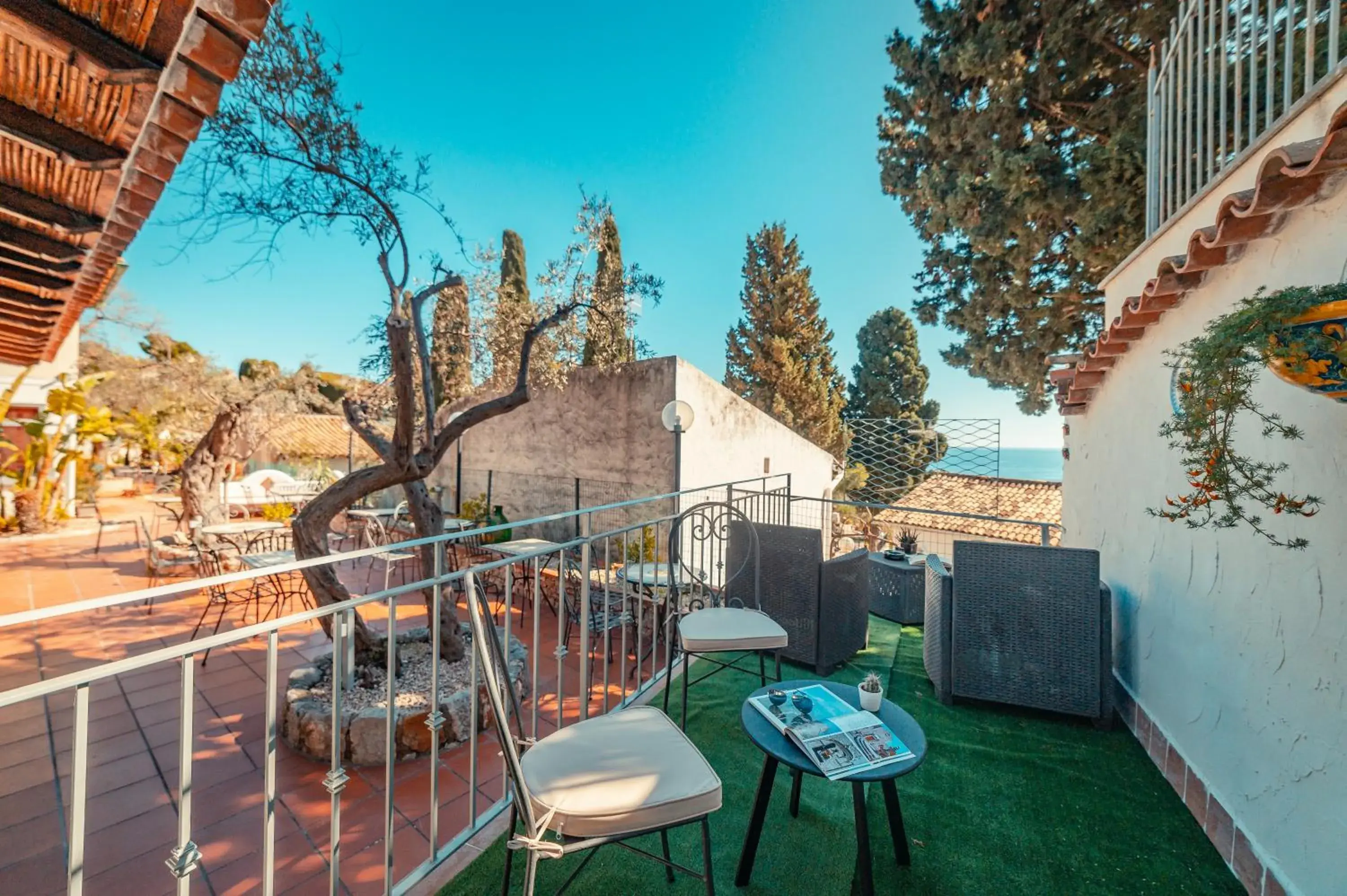 Balcony/Terrace in Taormina Garden Hotel