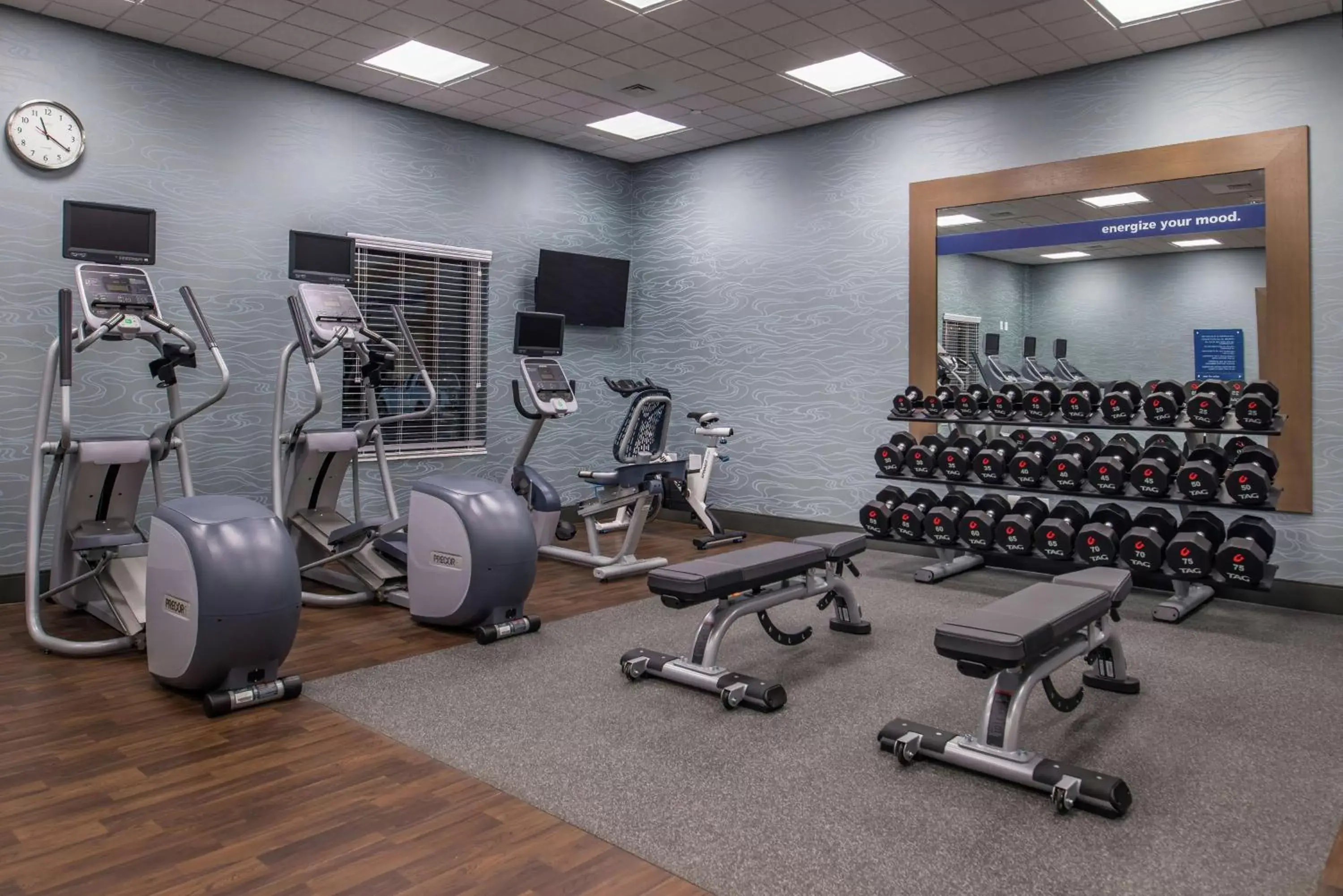 Fitness centre/facilities in Hampton Inn Benson Fitness centre/facilities in Hampton Inn Benson