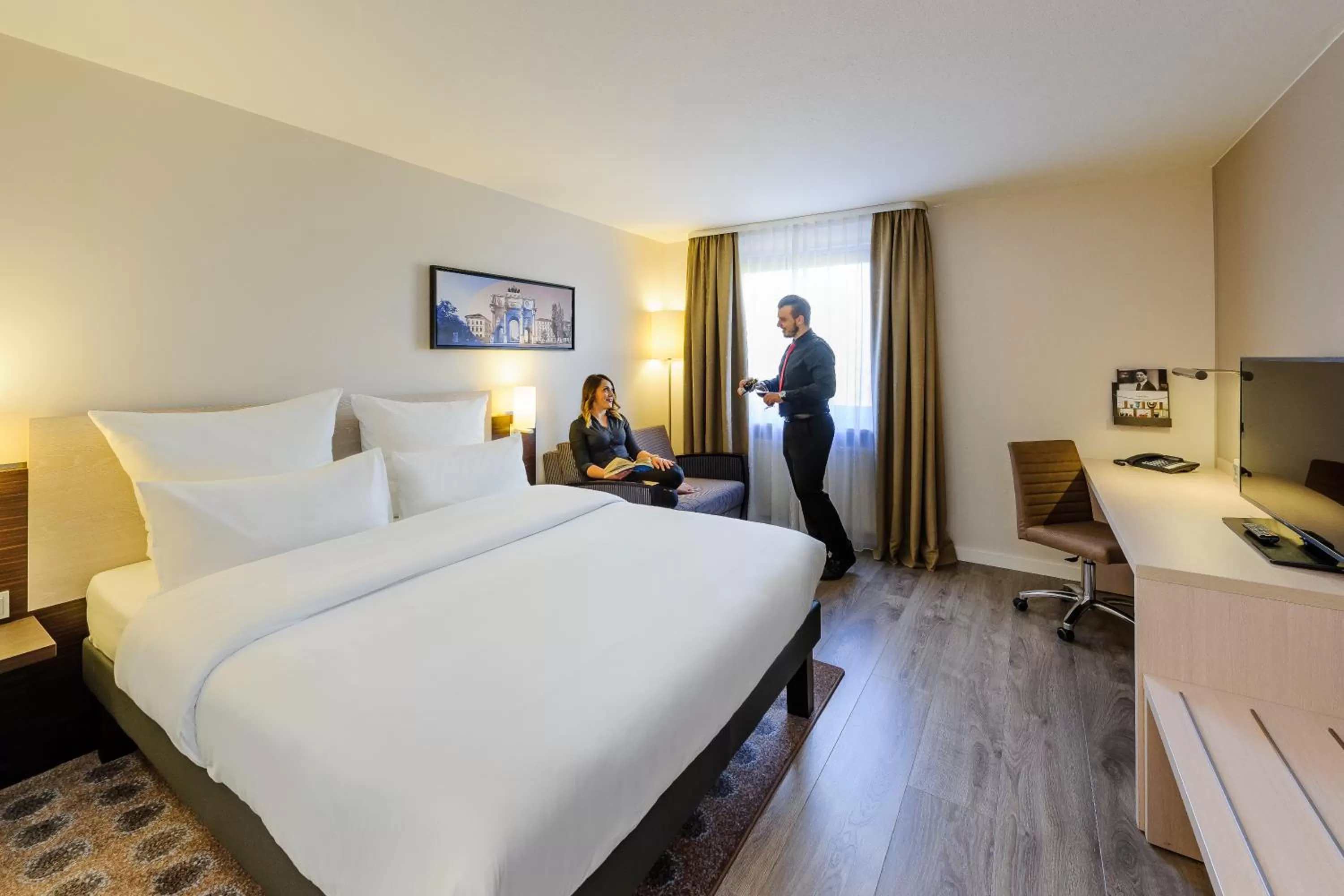 Family, Bed in Mercure Hotel München Süd Messe