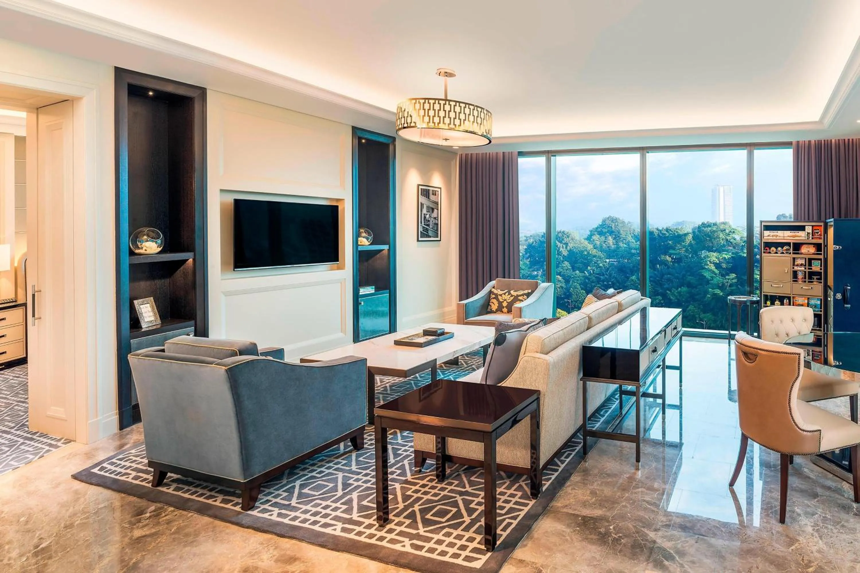 Living room in The St. Regis Kuala Lumpur