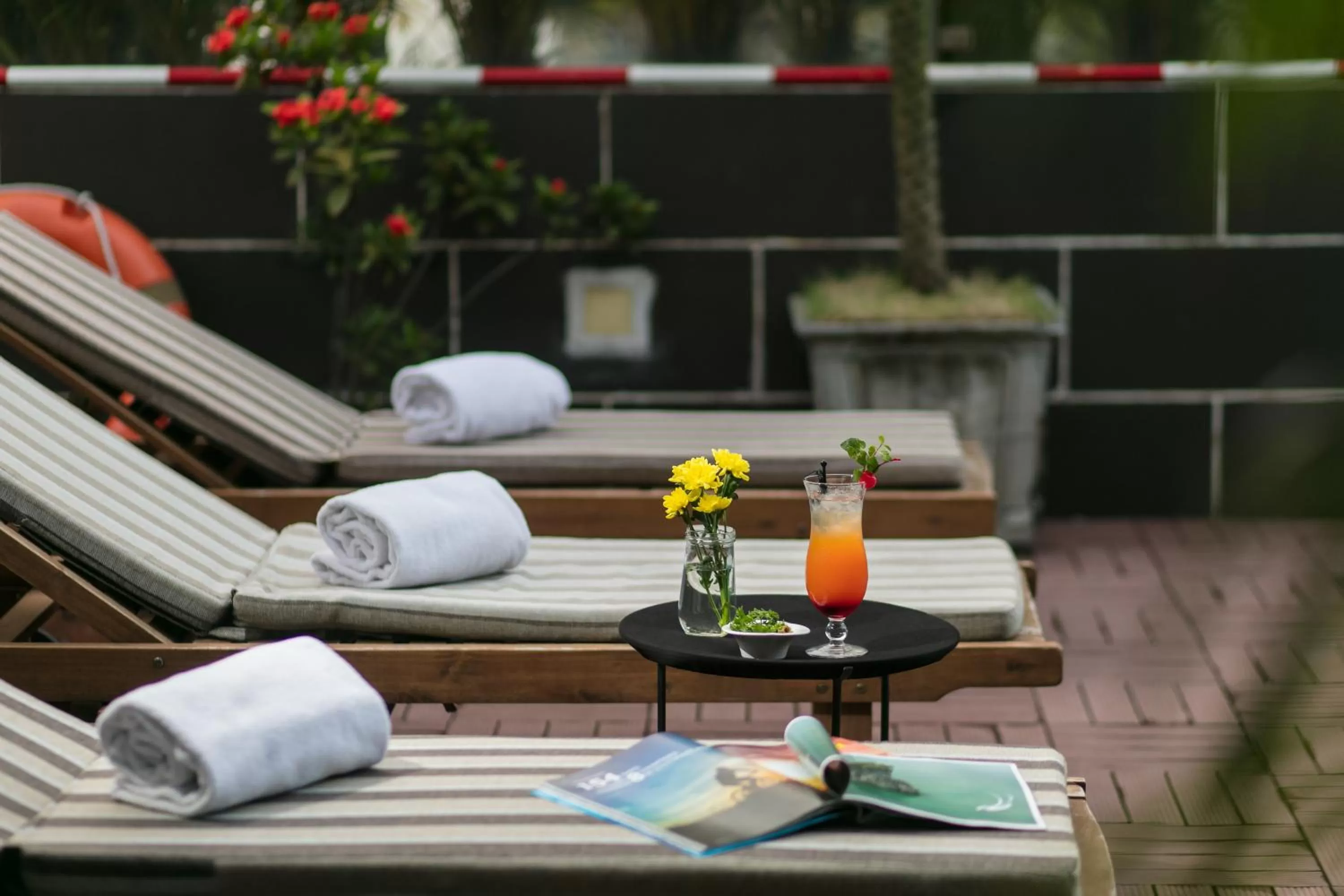 Decorative detail in La Casa Hanoi Hotel