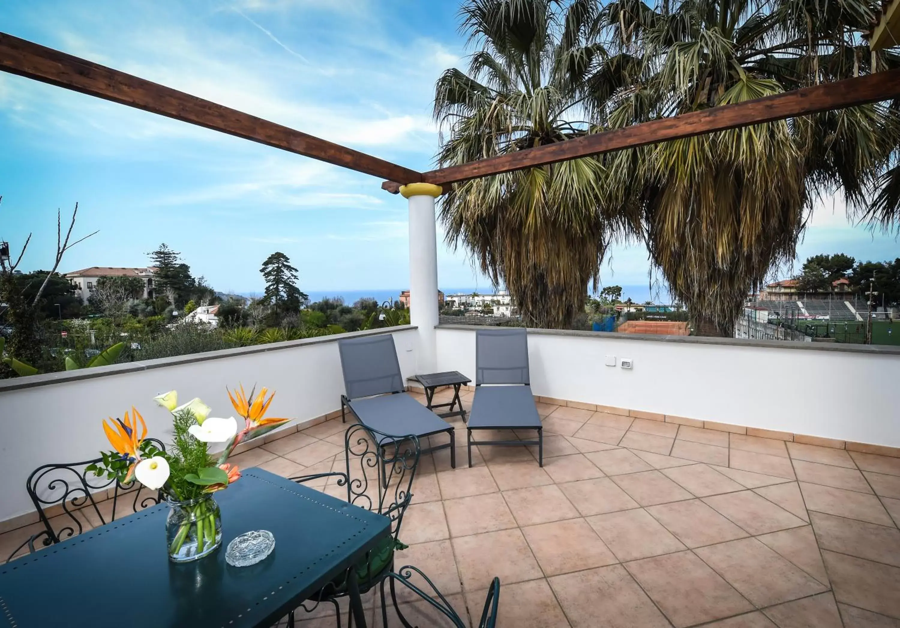 Balcony/Terrace in Bella Sorrento B&B