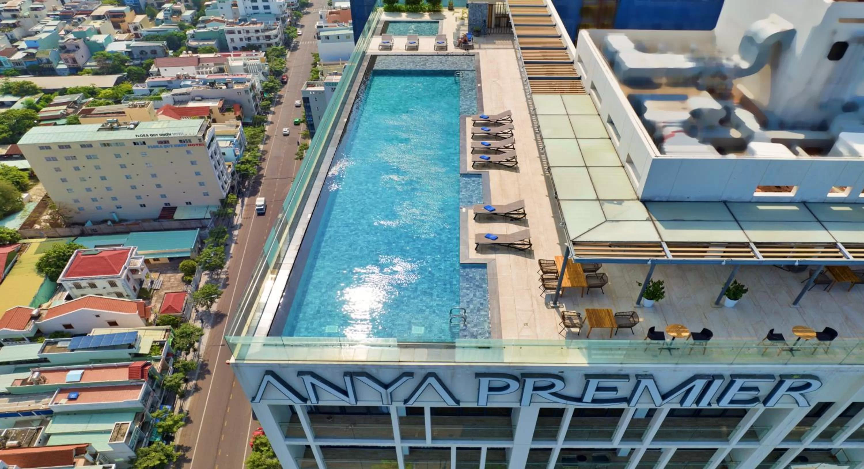 Swimming pool in Anya Premier Beachfront Hotel Quy Nhon