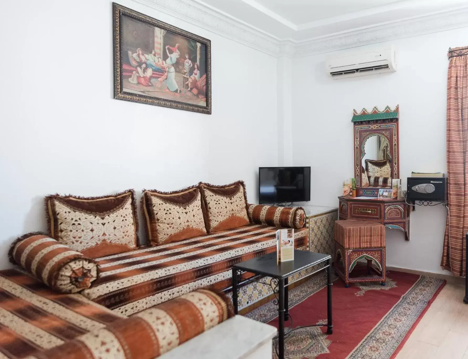 Seating Area in Hotel Moroccan House