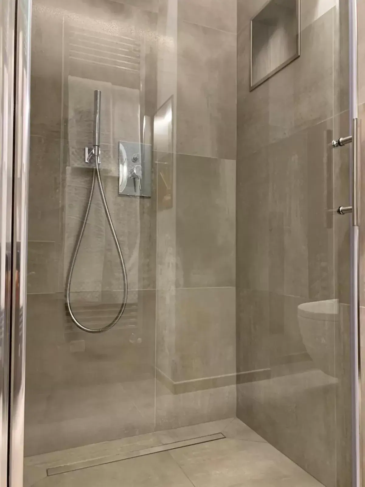 Shower, Bathroom in B&B Galleria Cavour