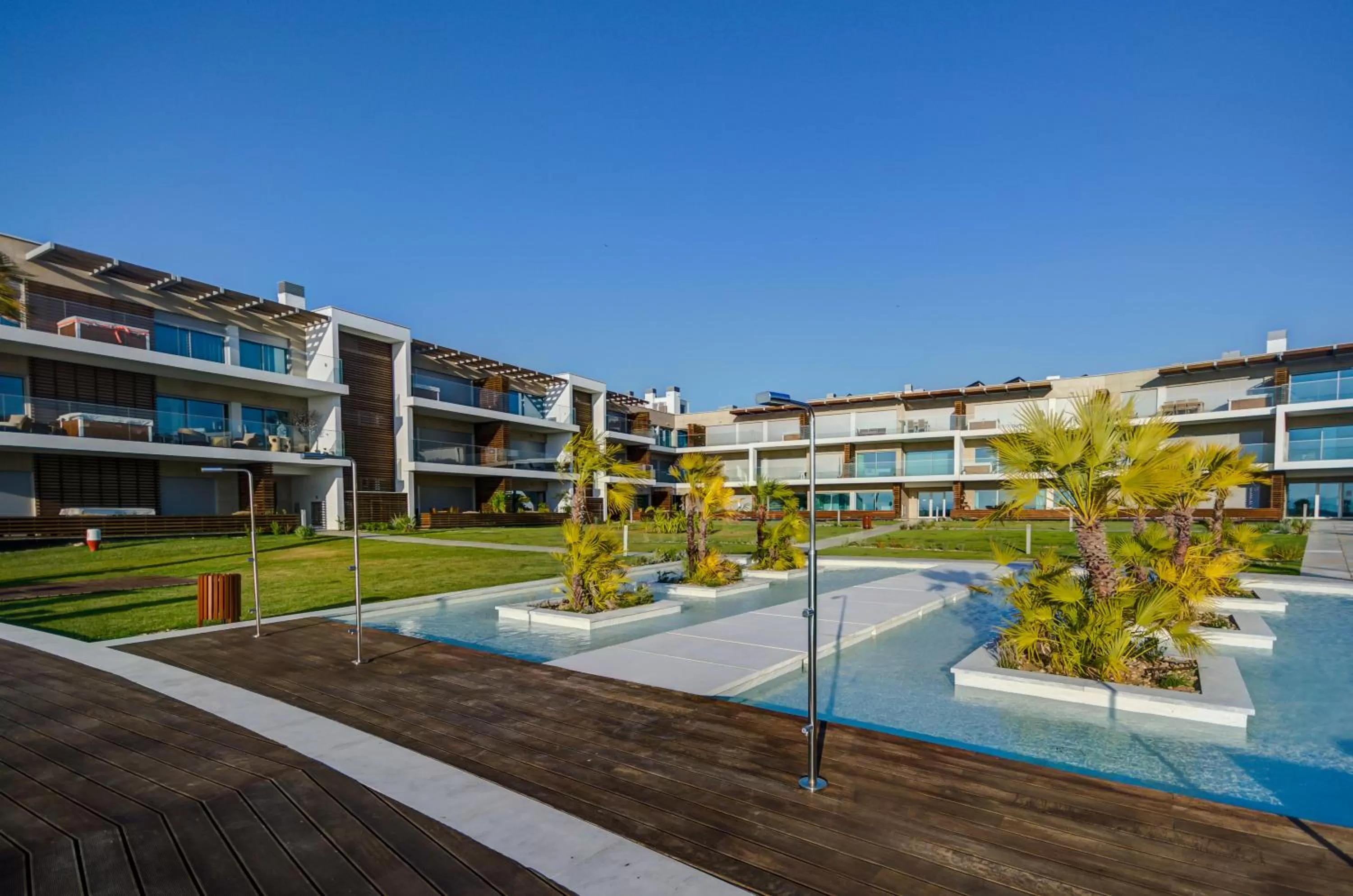 Pool view in Praia do Sal Resort