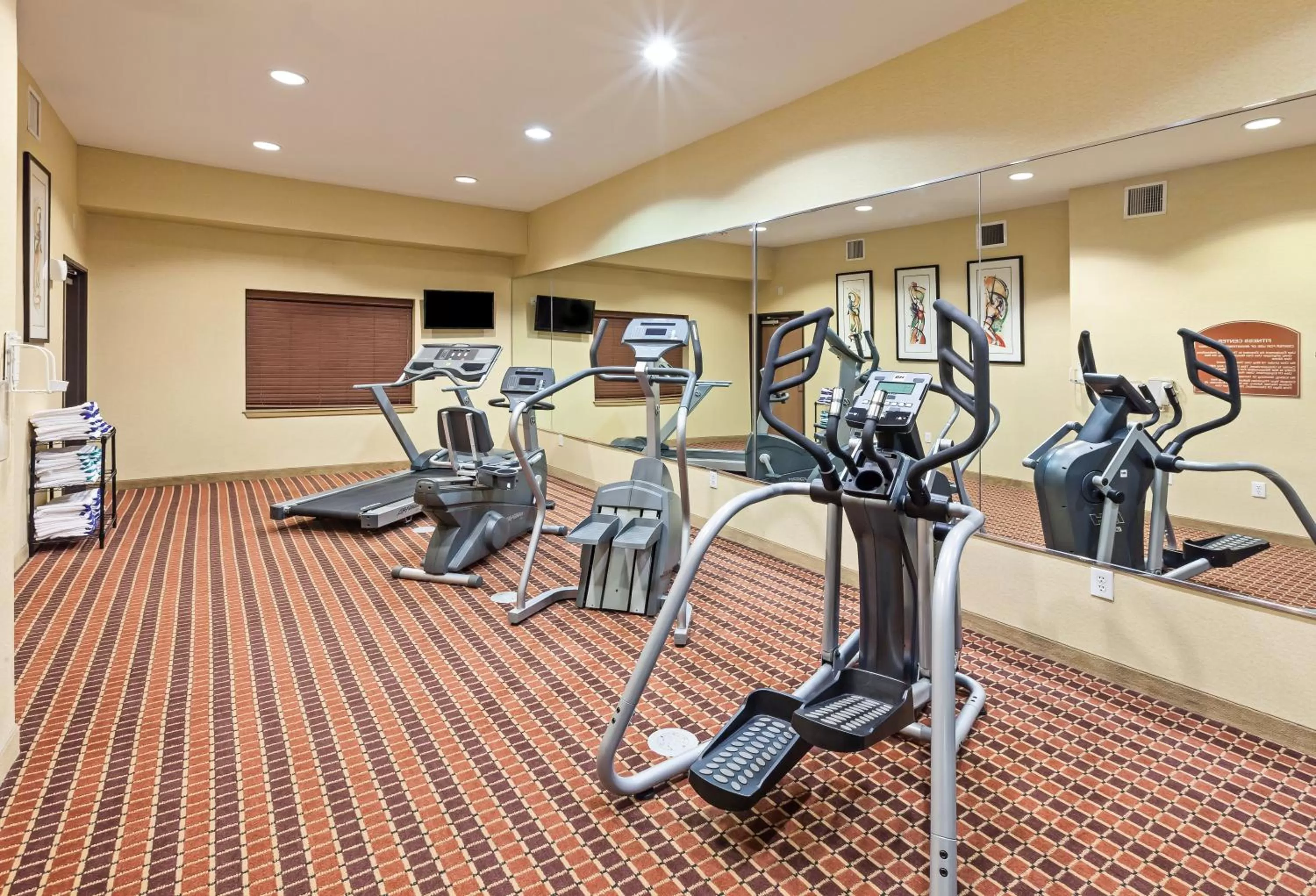 Fitness centre/facilities in Holiday Inn Express & Suites - Laredo-Event Center Area by IHG